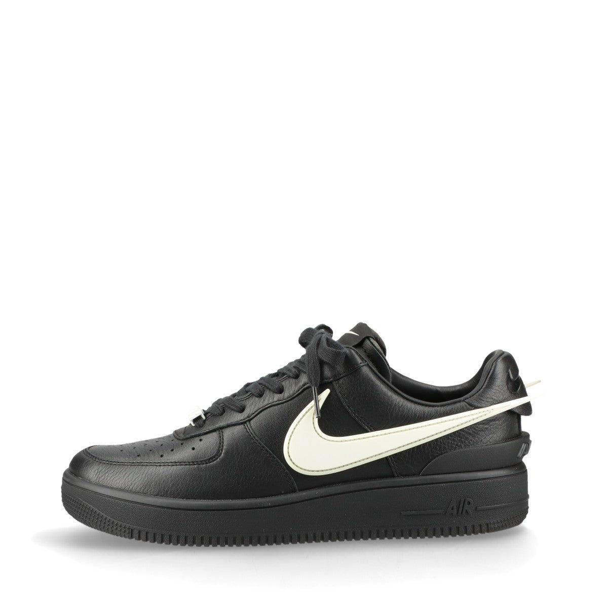 ナイキ×アンブッシュ AIR FORCE 1 LOW SP 23SS レザー スニーカー 29cm メンズ ブラック×ホワイト DV3464-001 替え紐付き