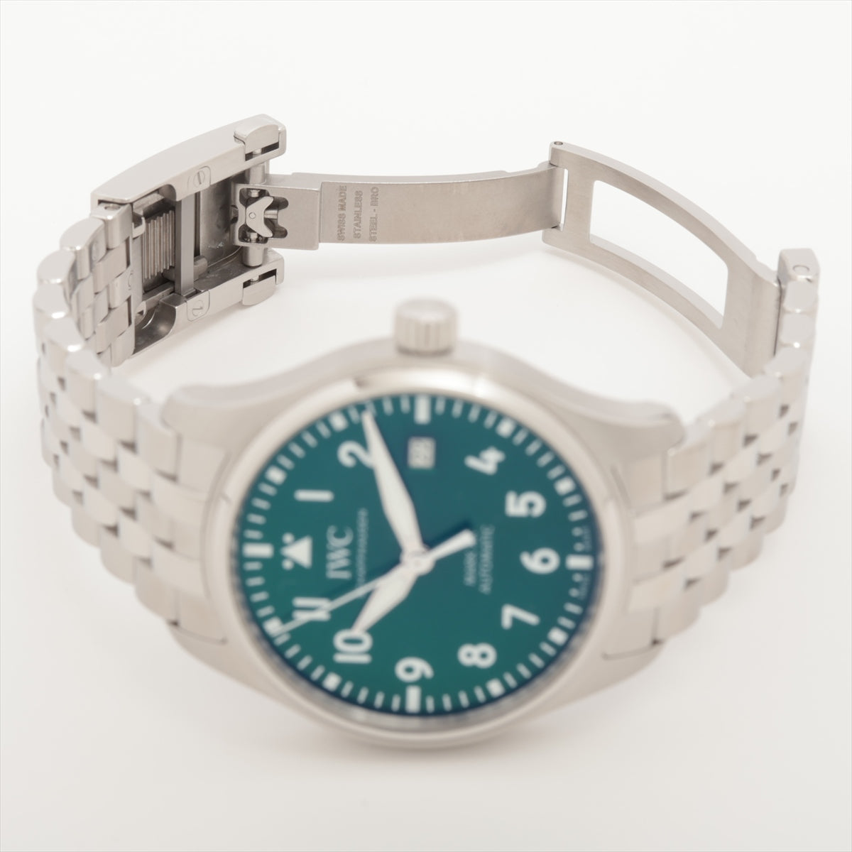 IWC パイロットウォッチ マーク XX IW328206 SS AT グリーン文字盤 あまりごま2