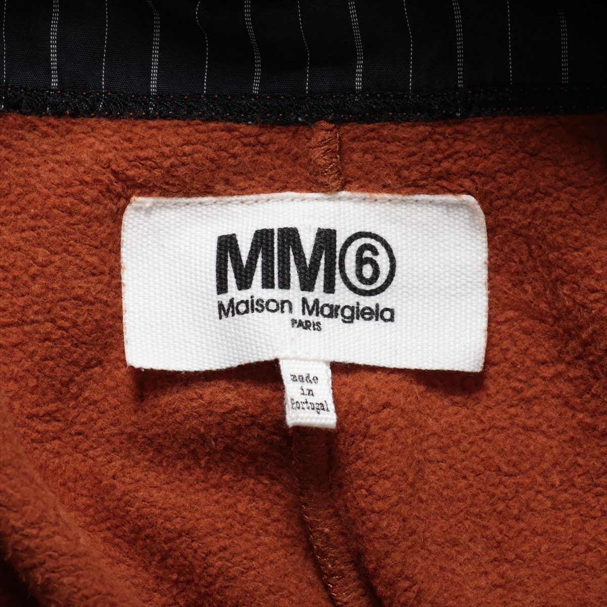 MM6 17AW コットン×ポリエステル パンツ S レディース ブラウン  S32KA0474 毛羽立ち有