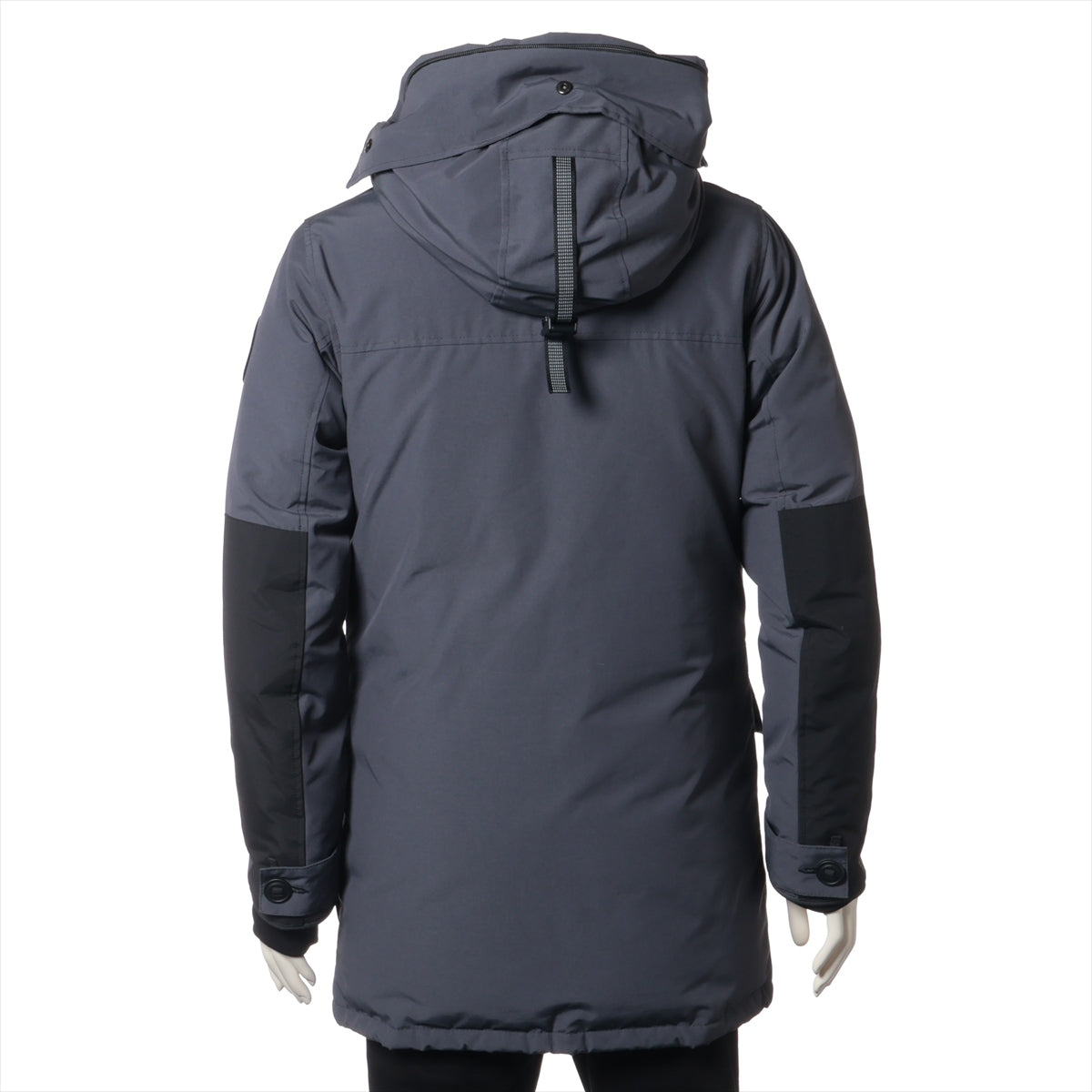 カナダグース SHERRIDON PARKA ポリエステル×コットン ダウンジャケット XS/TP メンズ グレー ファー欠品 2073MBA サザビー