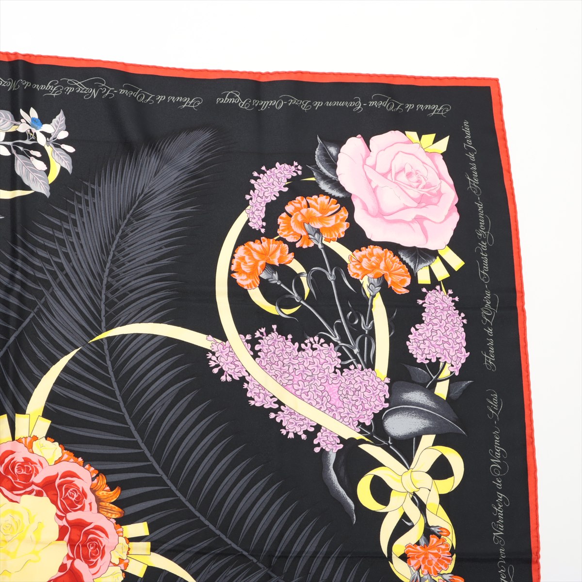 エルメス カレ90 Fleurs de L'Opera オペラの花 スカーフ  シルク｜a3117539｜中古ブランド品・ブランド古着通販｜ALLU（アリュー）