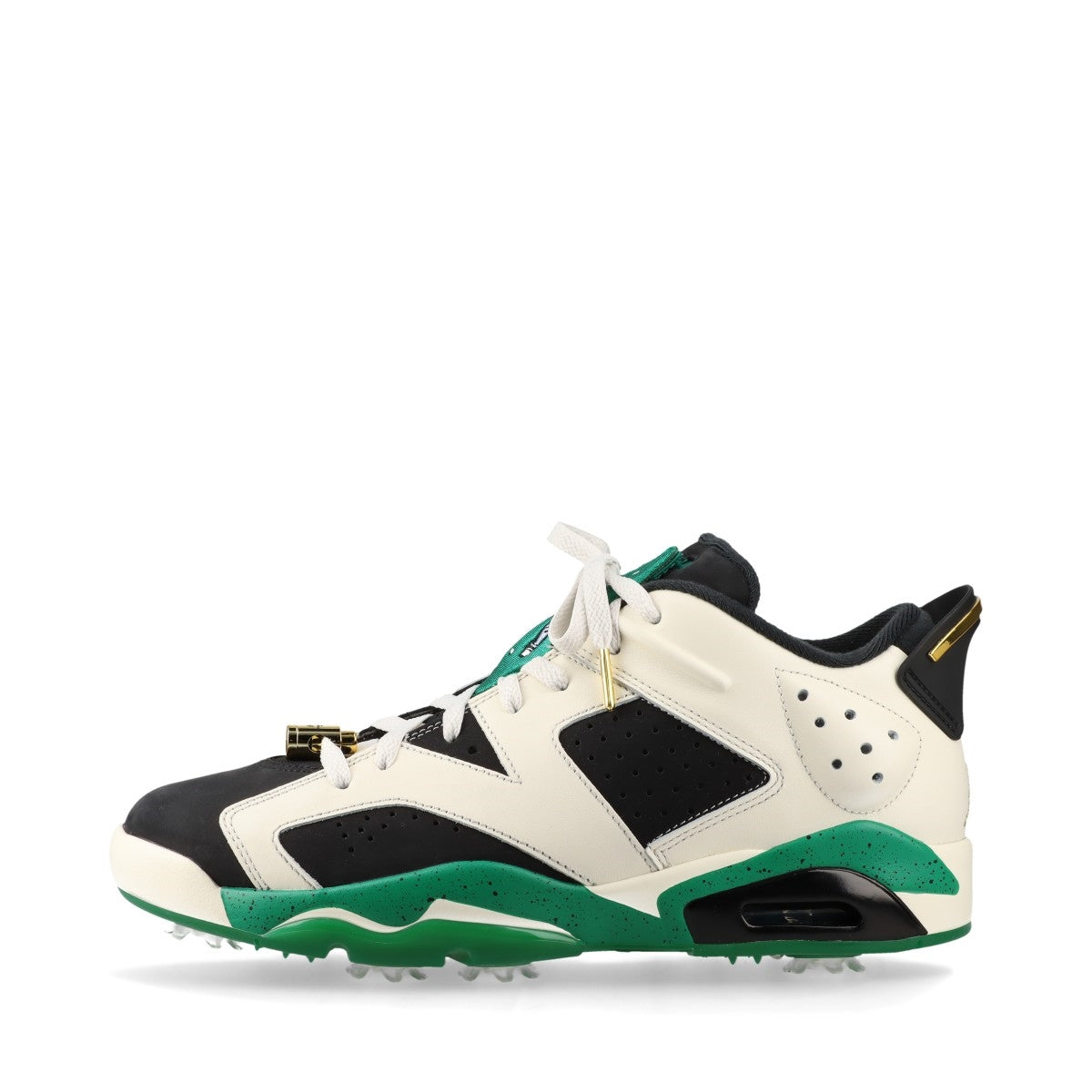 ナイキ×イーストサイドゴルフ AIR JORDAN 6 23AW ヌバック×レザー スニーカー 28.5cm メンズ マルチカラー FJ0848-100 CHANGE 1961 ラバーチャームのチェーン欠品