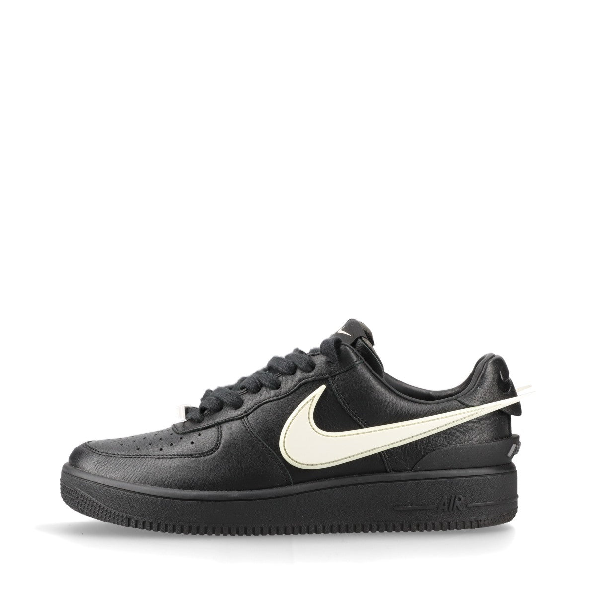 ナイキ×アンブッシュ AIR FORCE 1 LOW SP レザー スニーカー 29cm メンズ ブラック×ホワイト DV3464-001