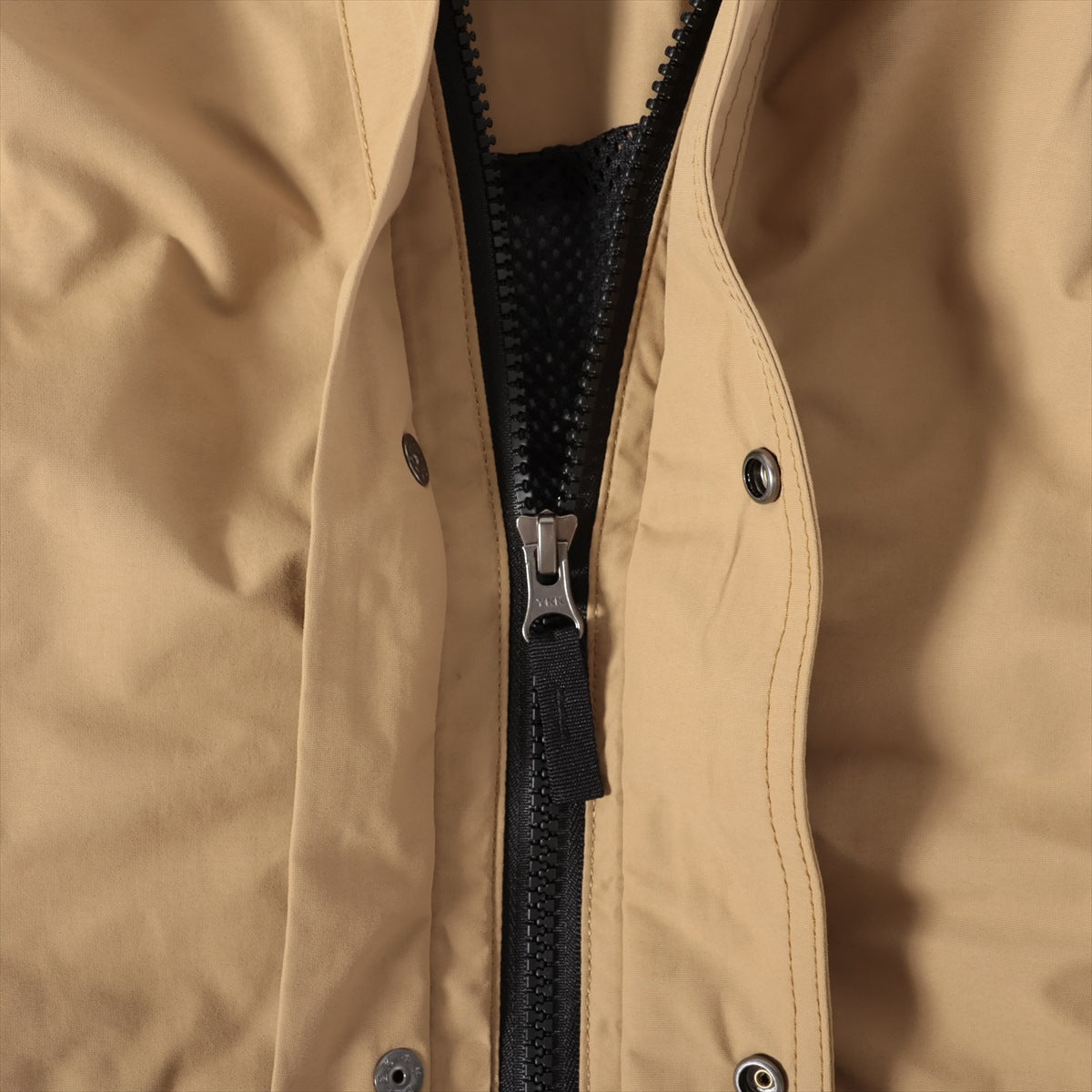 ノースフェイス ナイロン ジャケット L メンズ ブラック×カーキ  NP62450 Mountain Light Jacket GORE-TEX