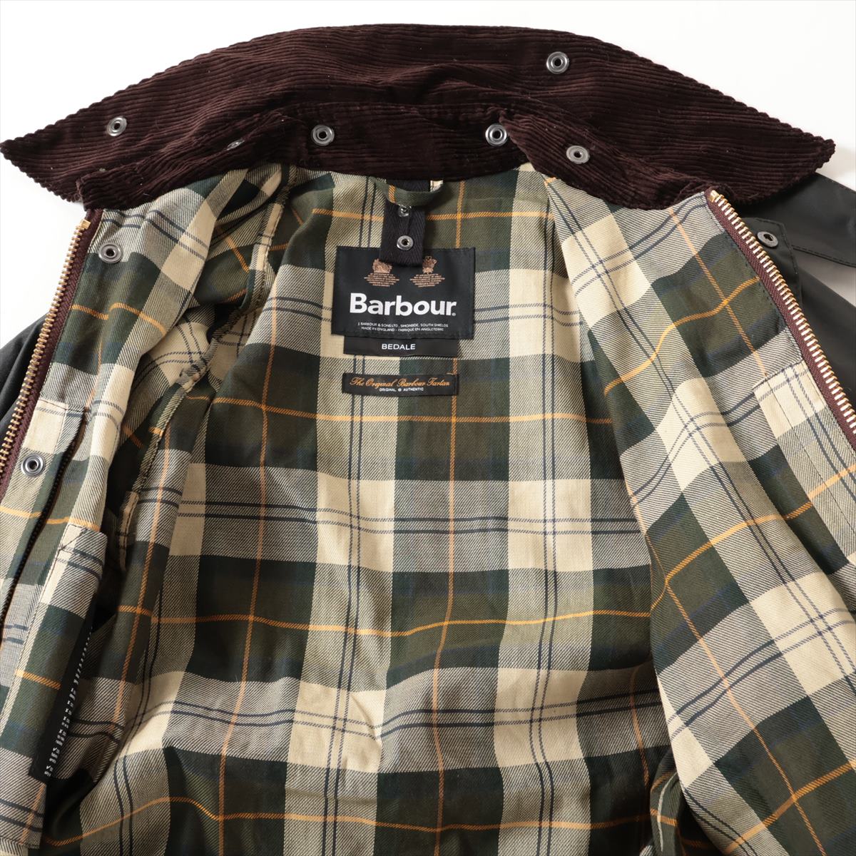 バブアー BEDALE 23AW コットン オイルドジャケット 36 メンズ カーキ