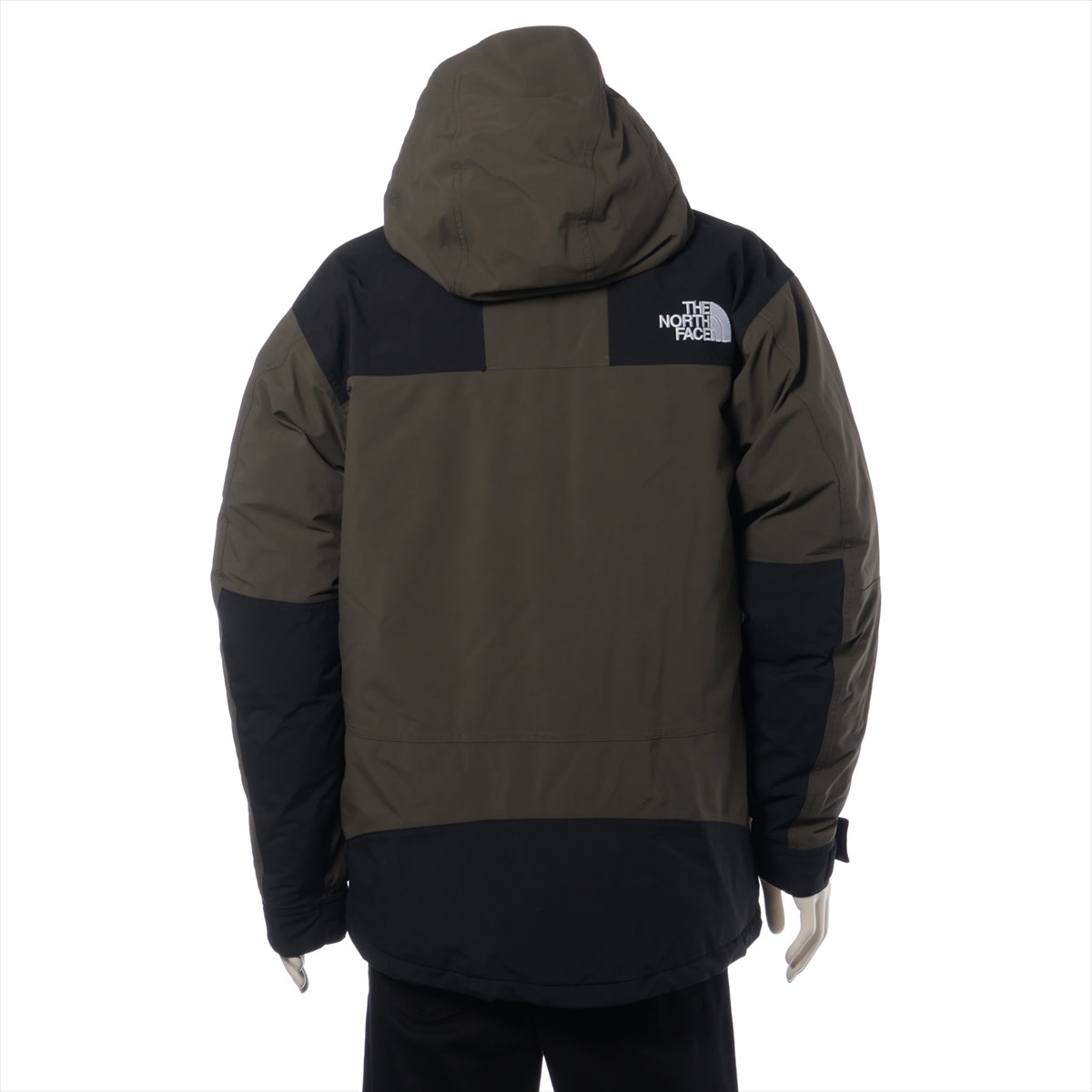 ノースフェイス ナイロン 中綿ジャケット L メンズ カーキ×ブラック  ND92237 Mountain Down Jacket