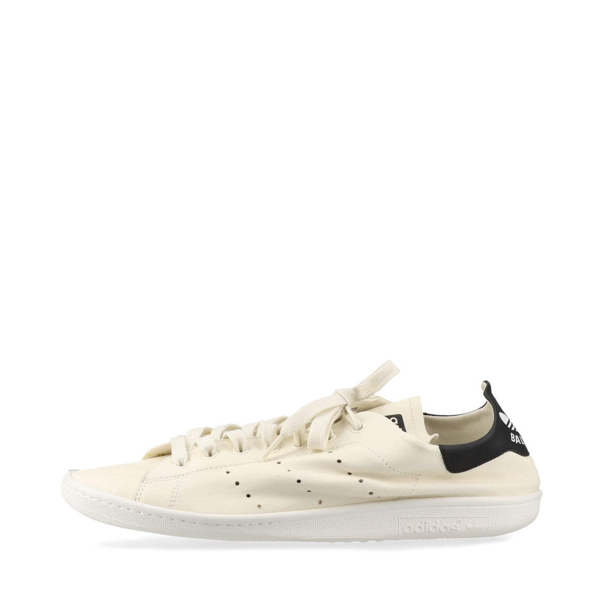 バレンシアガ×アディダス レザー スニーカー 42 メンズ ベージュ 721835  STAN SMITH ダメージ加工