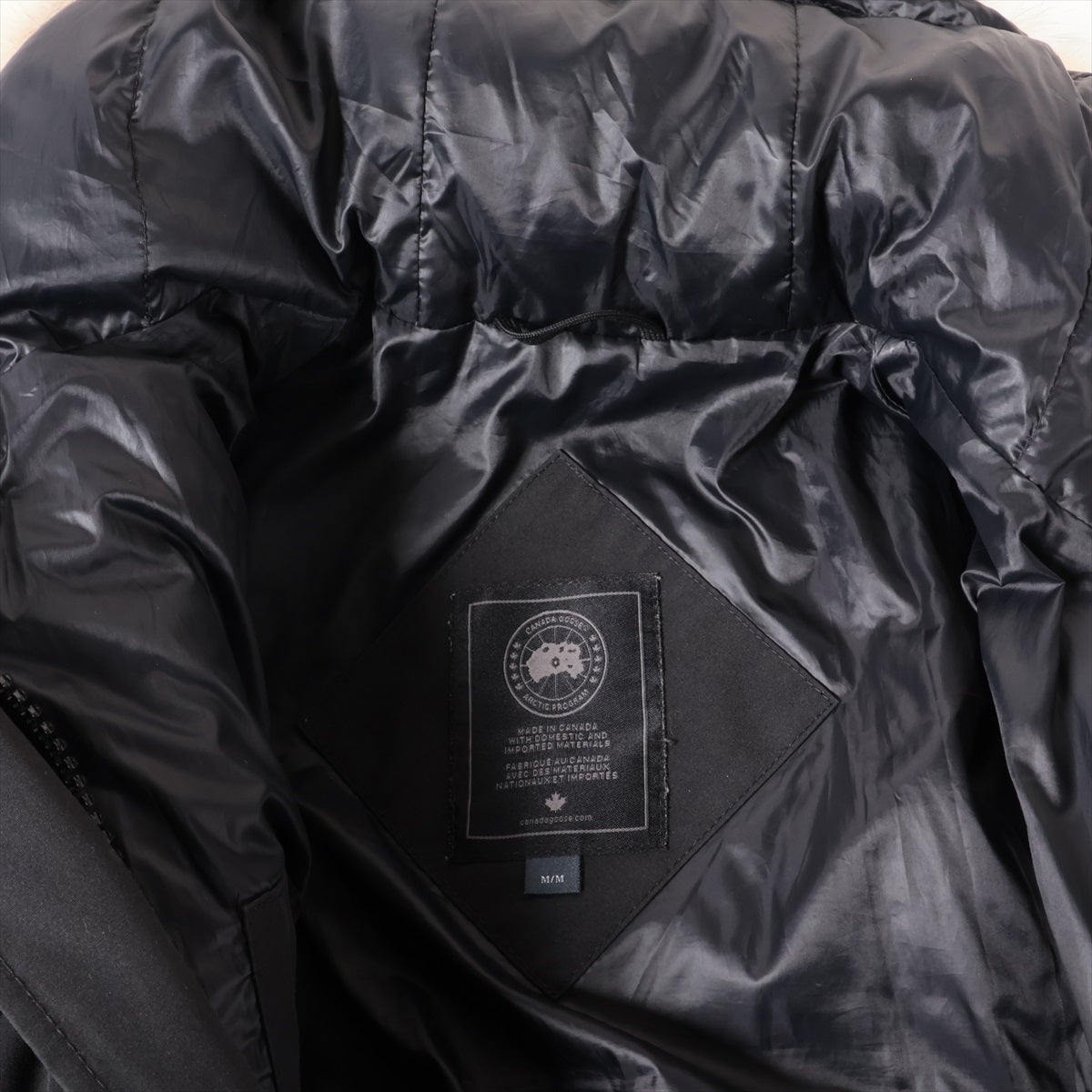 カナダグース SHELBURNE PARKA コットン×ポリエステル ダウンコート M レディース ブラック  3802LB サザビー