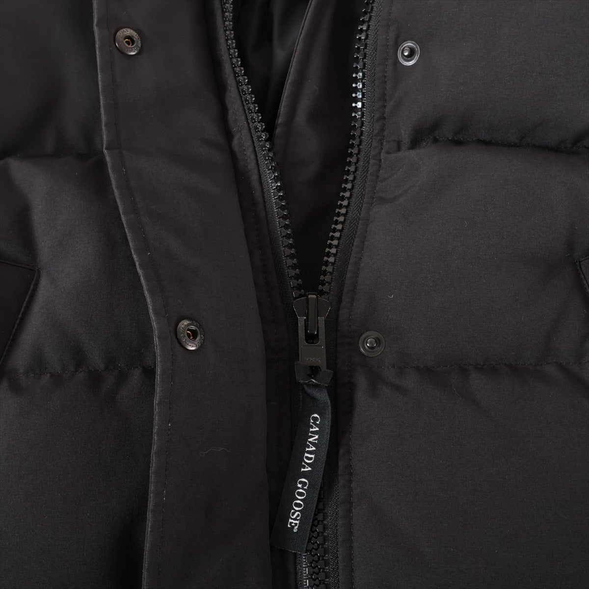 カナダグース SHELBURNE PARKA コットン×ポリエステル×ナイロン ダウンコート XS/TP レディース ブラック  3802L ファー取り外し可