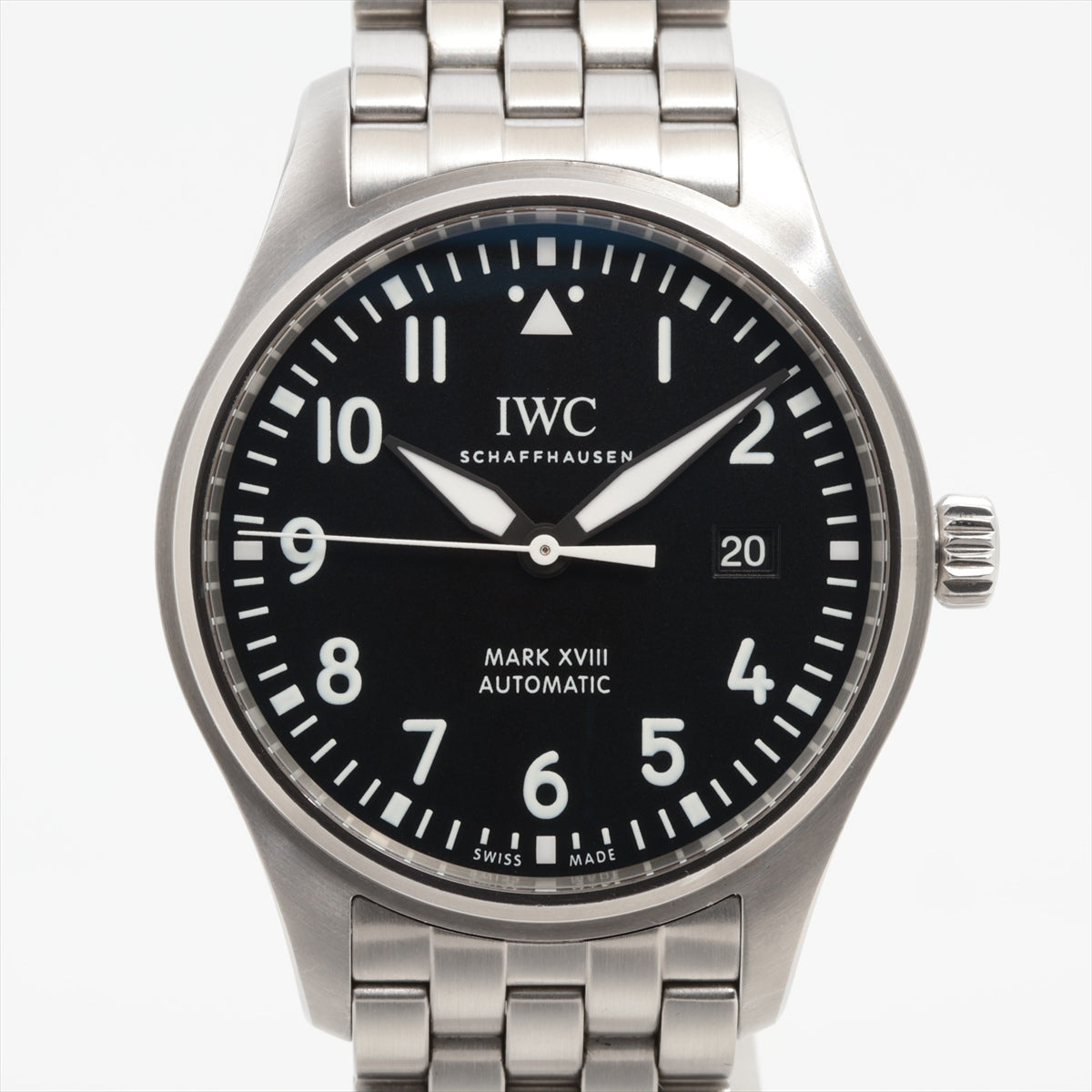 IWC パイロットウォッチ マークXVIII IW327015 SS AT 黒文字盤 あまりごま2