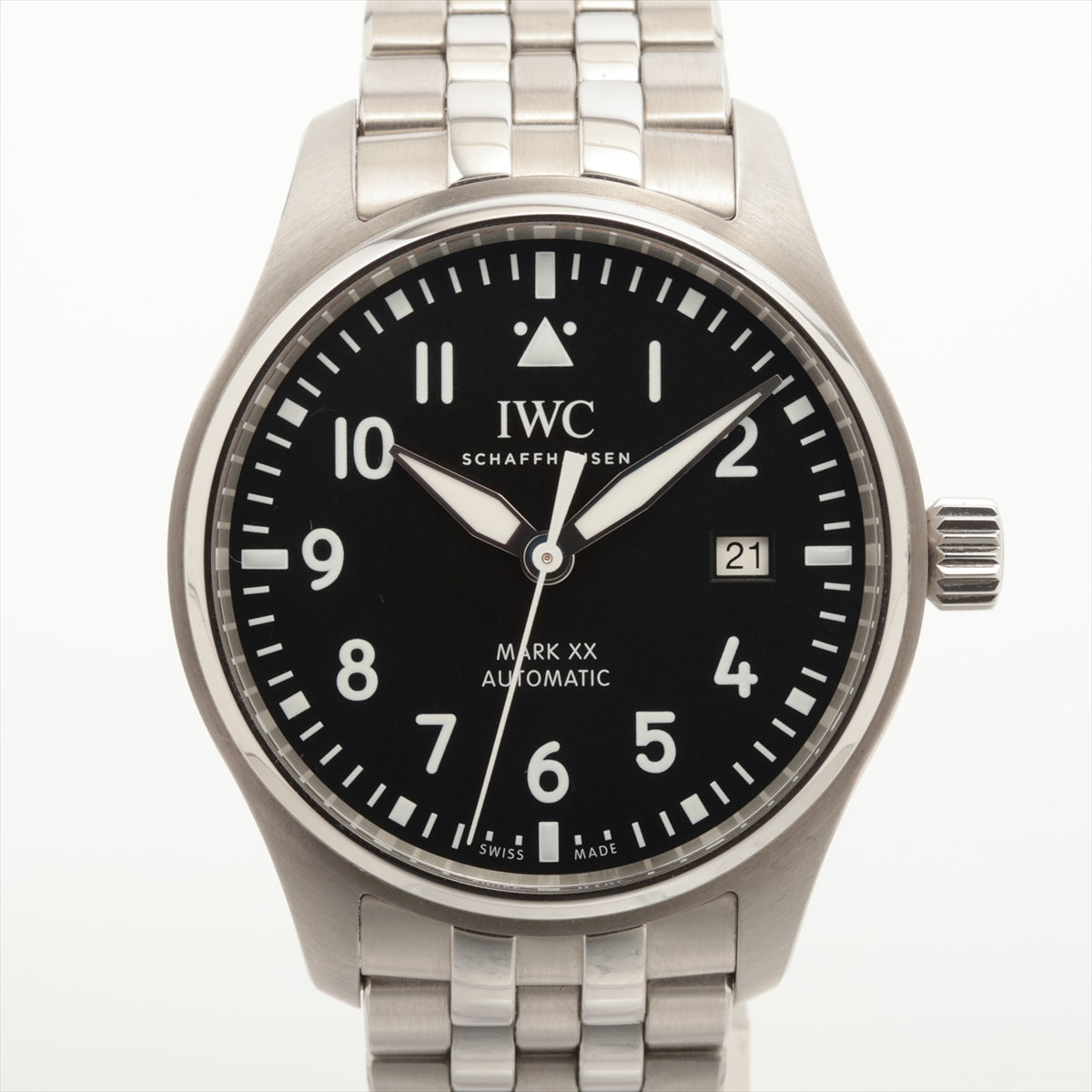 IWC パイロットウォッチ マークXX IW328202 SS AT 黒文字盤