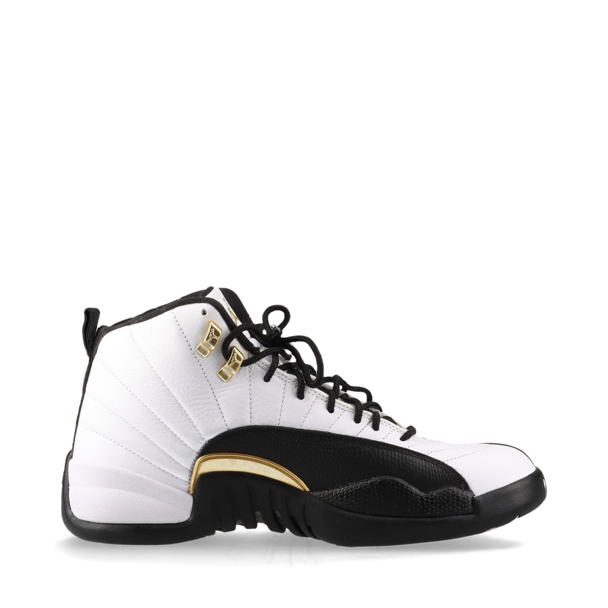 ナイキ AIR JORDAN 12 RETRO レザー スニーカー 28cm メンズ ホワイト×ブラック  CT801 3-170 Royalty