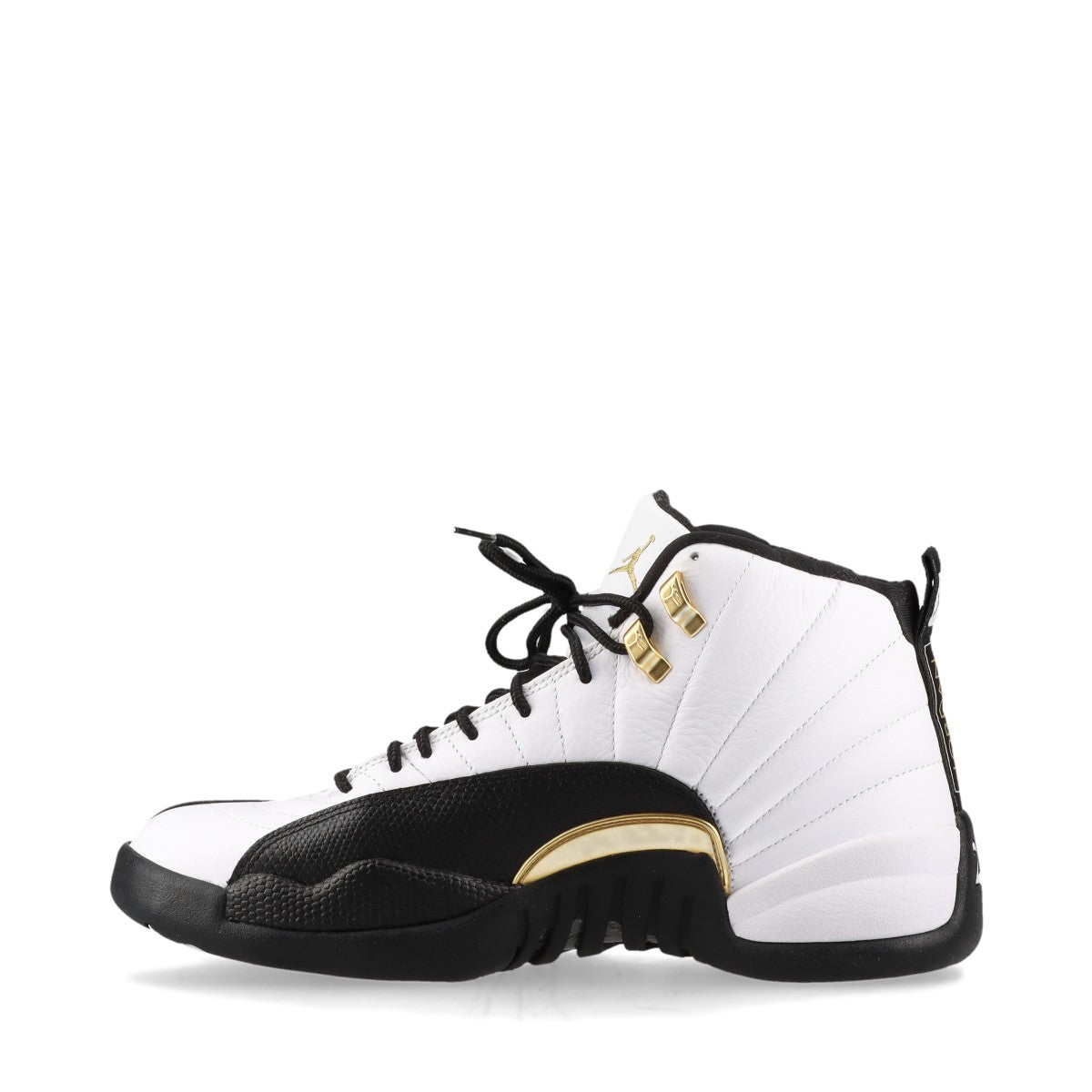 ナイキ AIR JORDAN 12 RETRO レザー スニーカー 28cm メンズ ホワイト×ブラック  CT801 3-170 Royalty