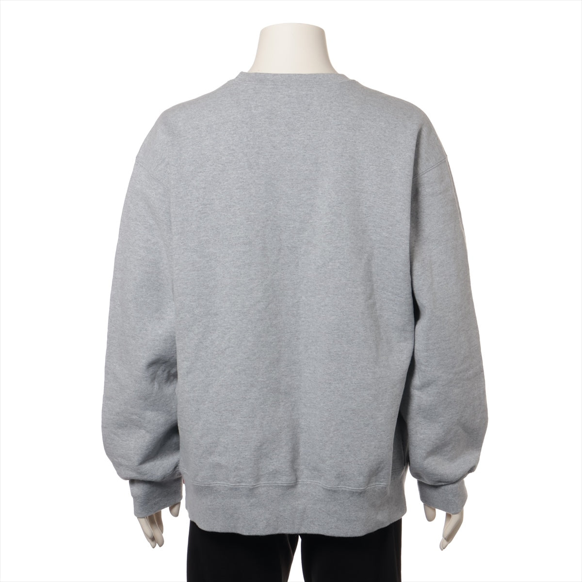 シュプリーム 22AW コットン×ポリエステル トレーナー L メンズ グレー  Box Logo Crewneck