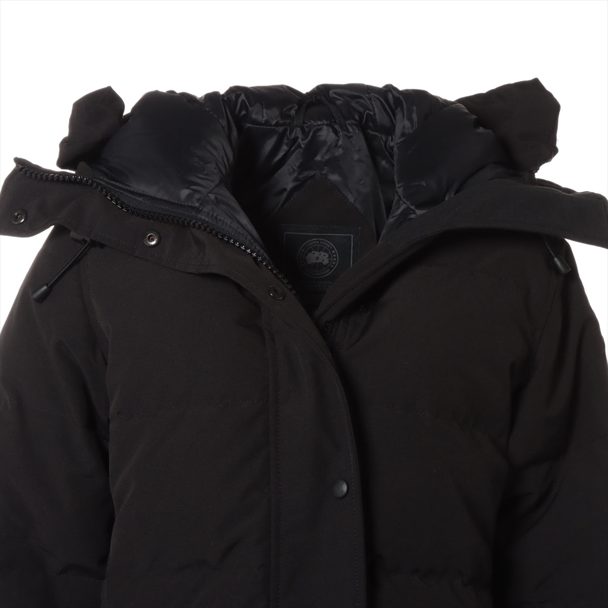 カナダグース SHELBURNE PARKA コットン×ポリエステル ダウンコート SP レディース ブラック  3802LBT フード取り外し可 ハンガー ガーメント付き