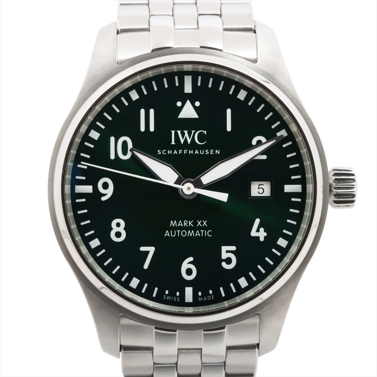 IWC パイロットウォッチ マーク XX IW328206 SS AT グリーン文字盤 あまりごま3