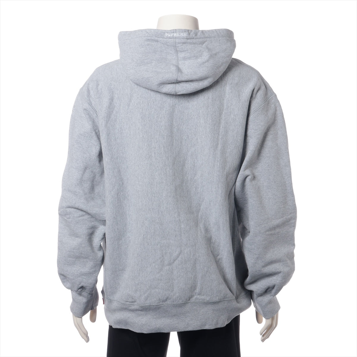 シュプリーム 20AW コットン×ポリエステル パーカー L メンズ グレー  Portrait Hooded Sweatshirt