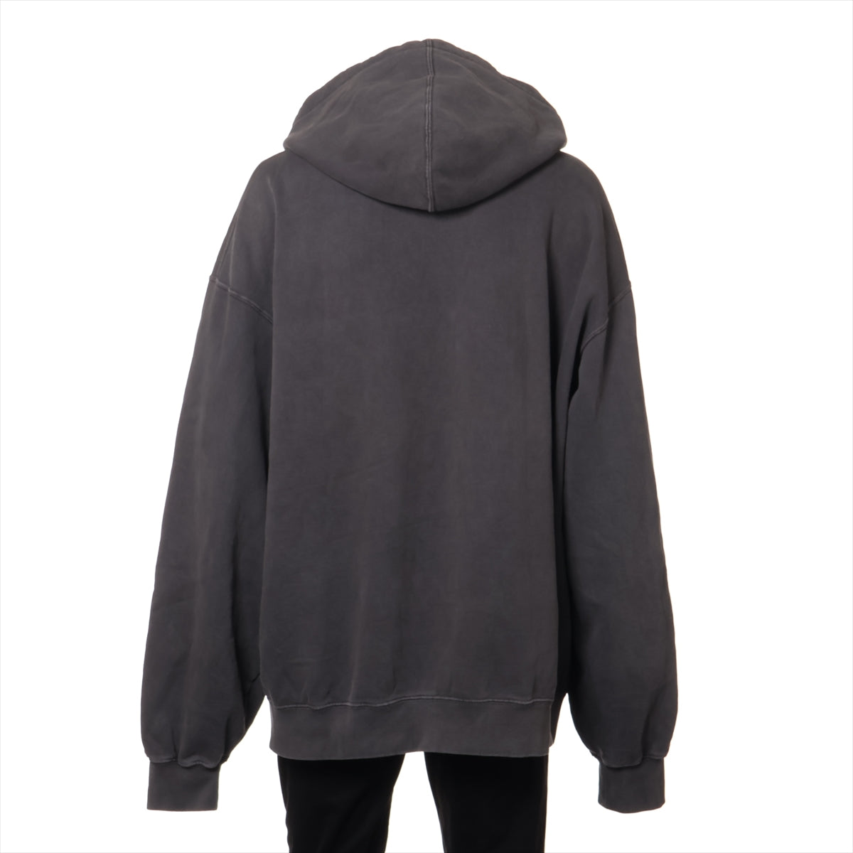 シュプリーム 24SS コットン×ポリエステル パーカー XXL メンズ グレー  Overdyed Small Box Zip Up Hooded Sweatshirt