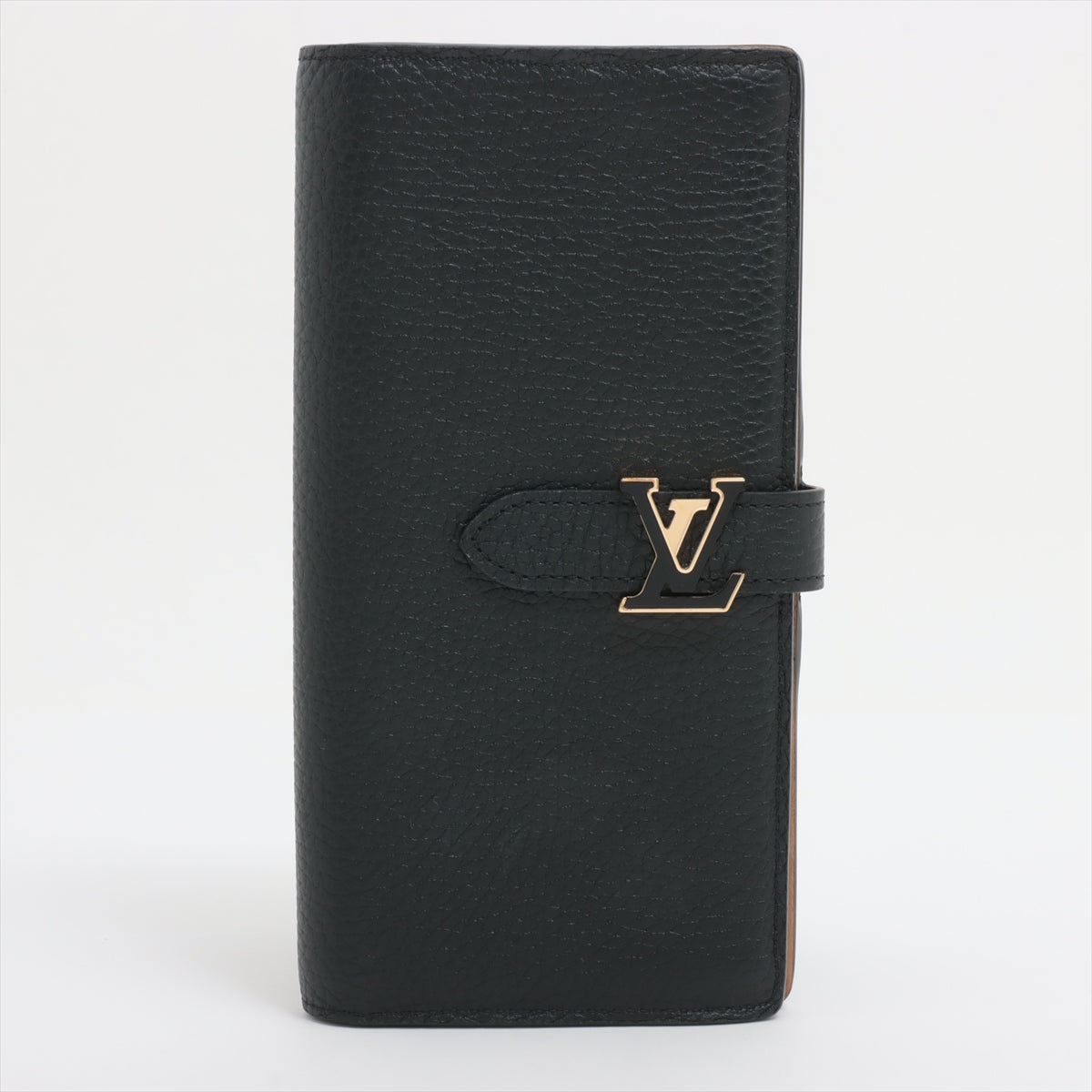 ルイヴィトン トリヨン LV ヴェルティカル ウォレット カプシーヌ M81330 ノワール RFID反応有