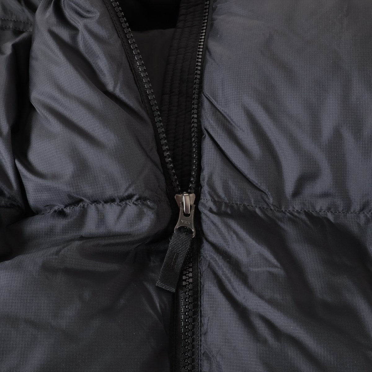 ノースフェイス ナイロン ダウンジャケット L メンズ ブラック  ND92335 NUPTSE JACKET フード収納可