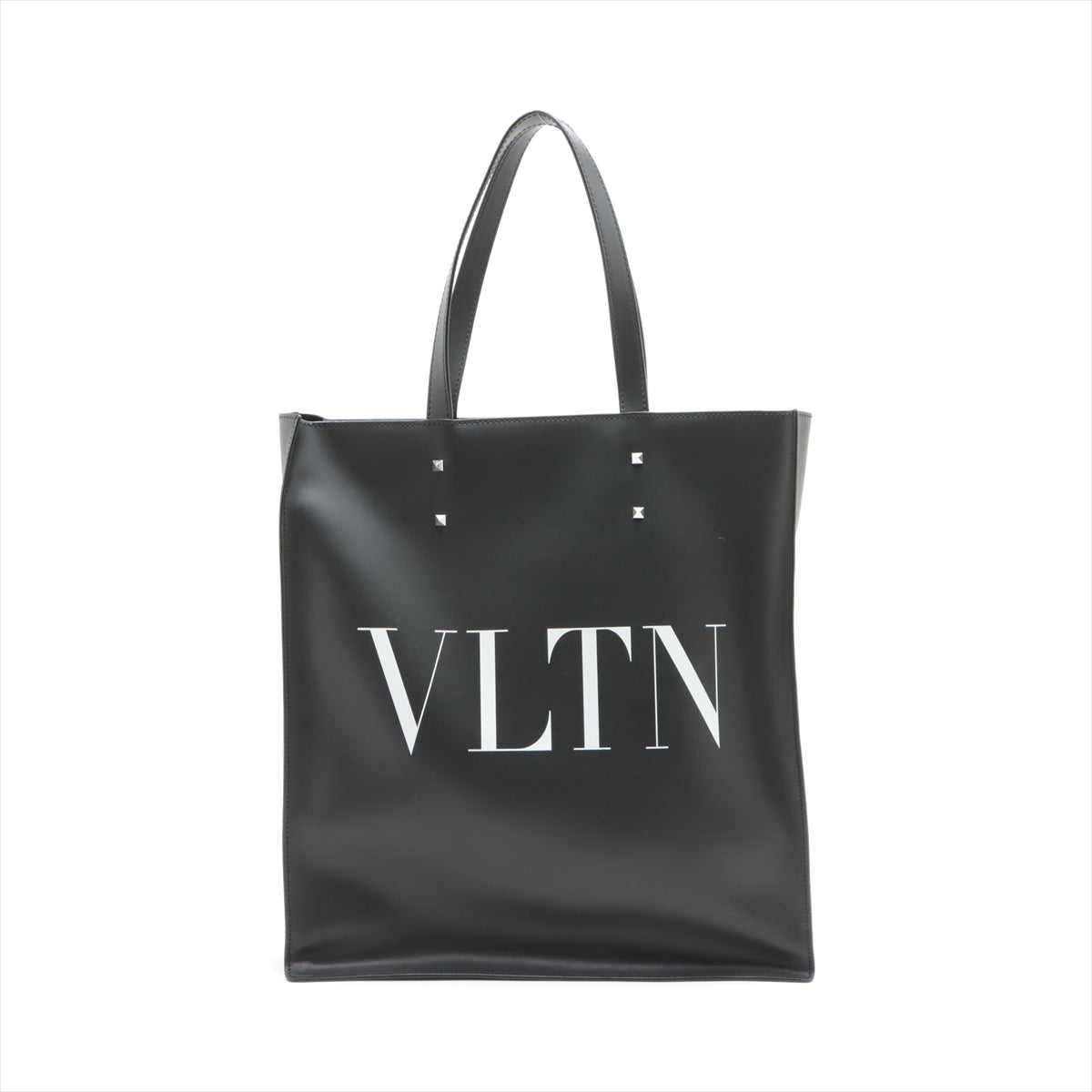 ヴァレンティノ VLTN レザー トートバッグ ブラック