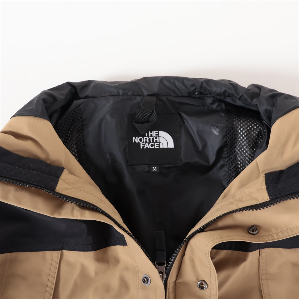 ノースフェイス ナイロン ジャケット M メンズ ブラック×ベージュ  NP62236 GORE-TEX Mountain Light Jacket