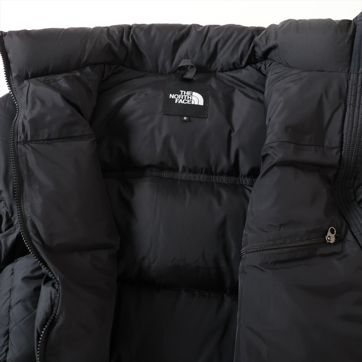 ノースフェイス ナイロン ダウンジャケット S メンズ ブラック  ND92234 Nuptse Jacket