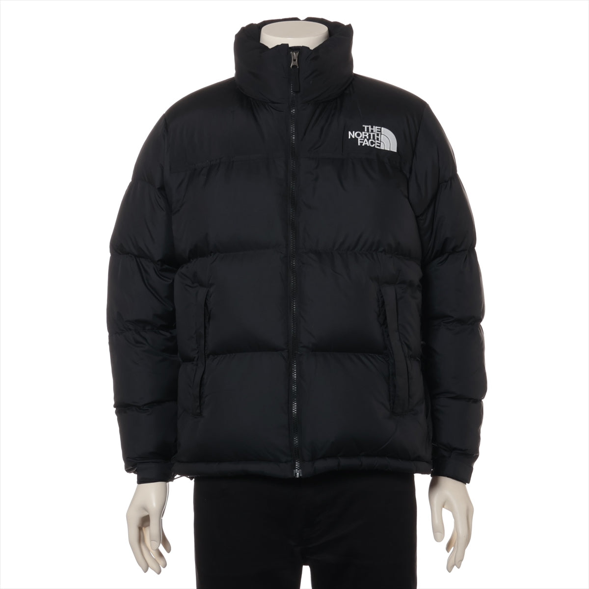 ノースフェイス ナイロン ダウンジャケット S メンズ ブラック  ND92234 Nuptse Jacket