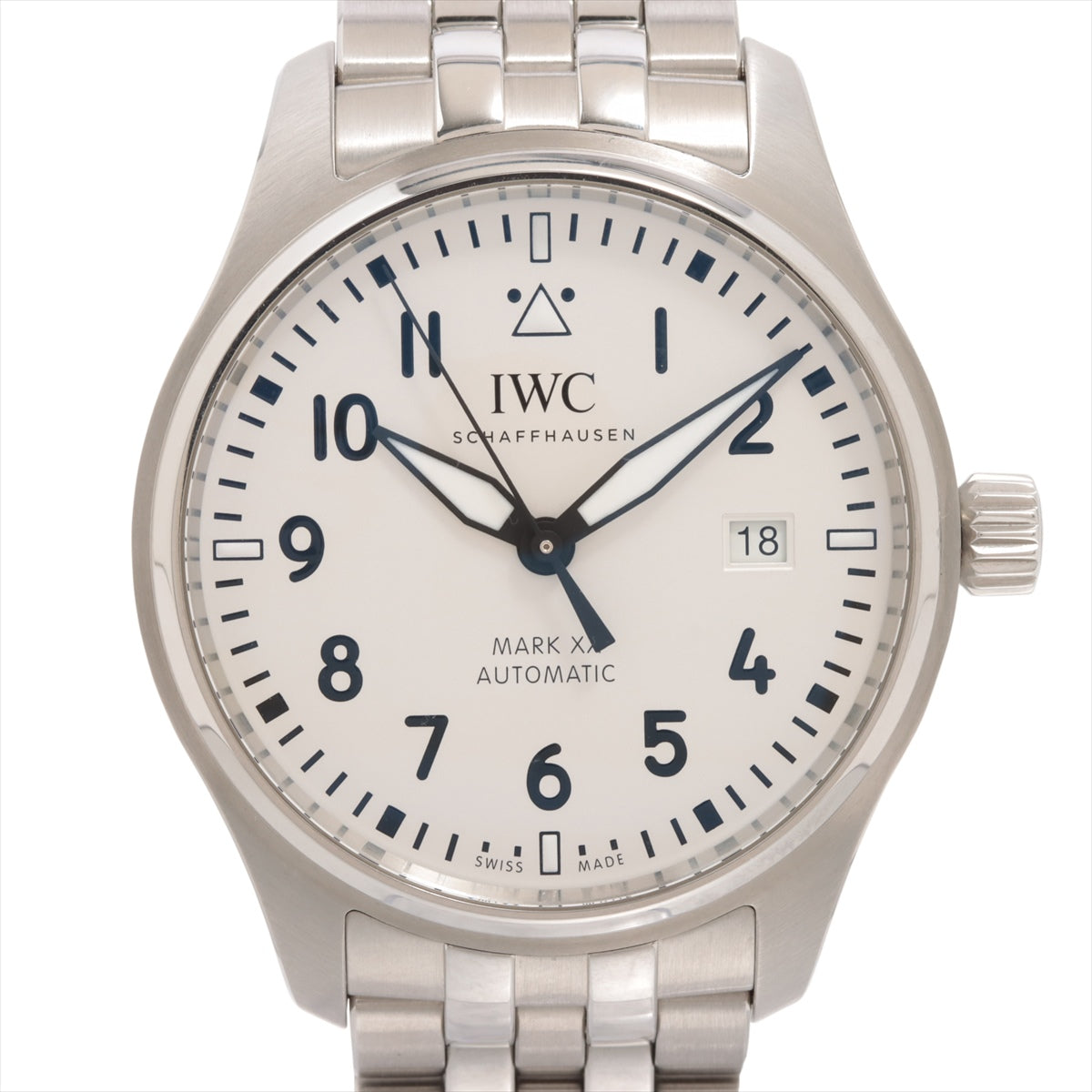 IWC パイロットウォッチ マークXX IW328208 SS AT シルバー文字盤