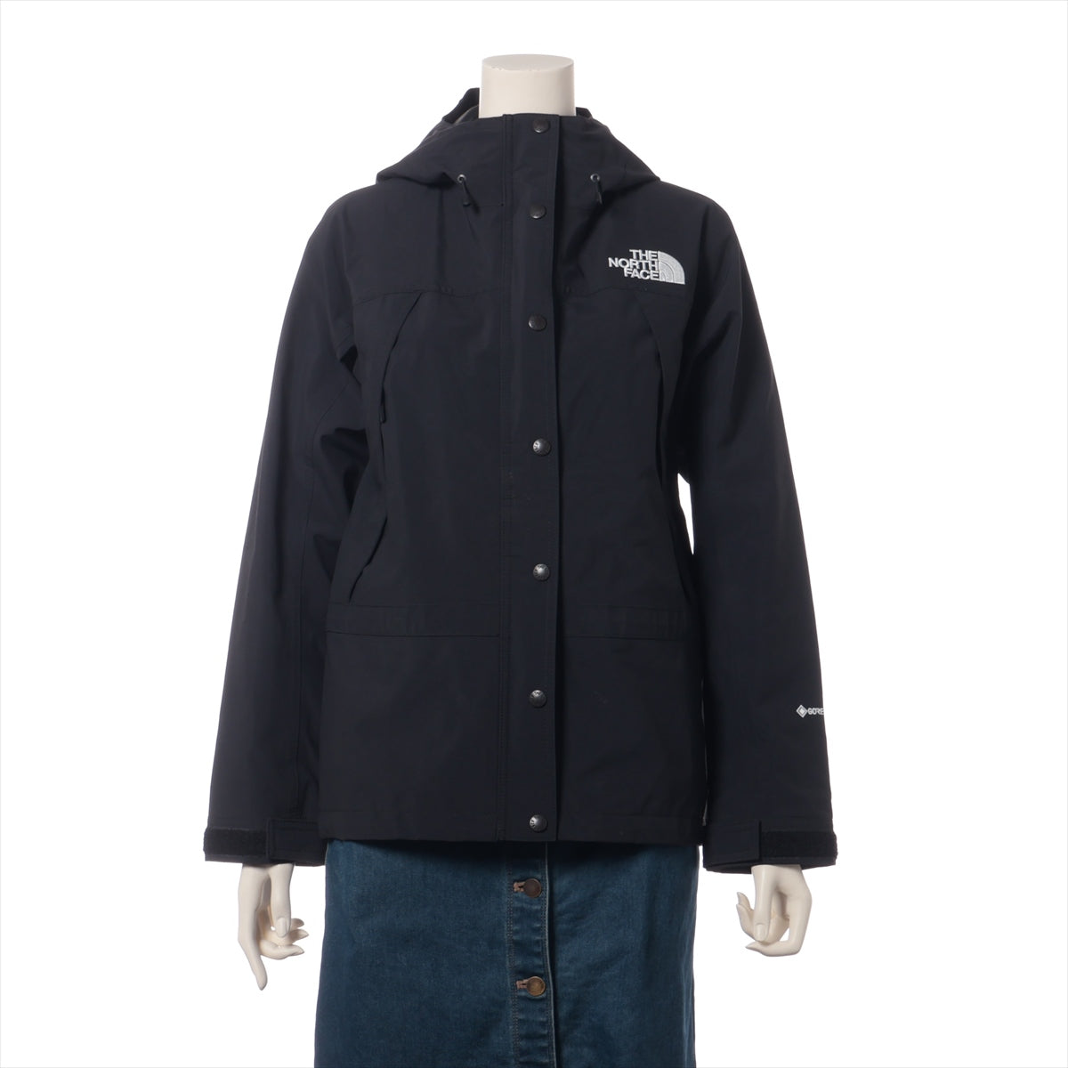 ノースフェイス ナイロン ジャケット M レディース ブラック  PW62236 Mountain Light Jacket