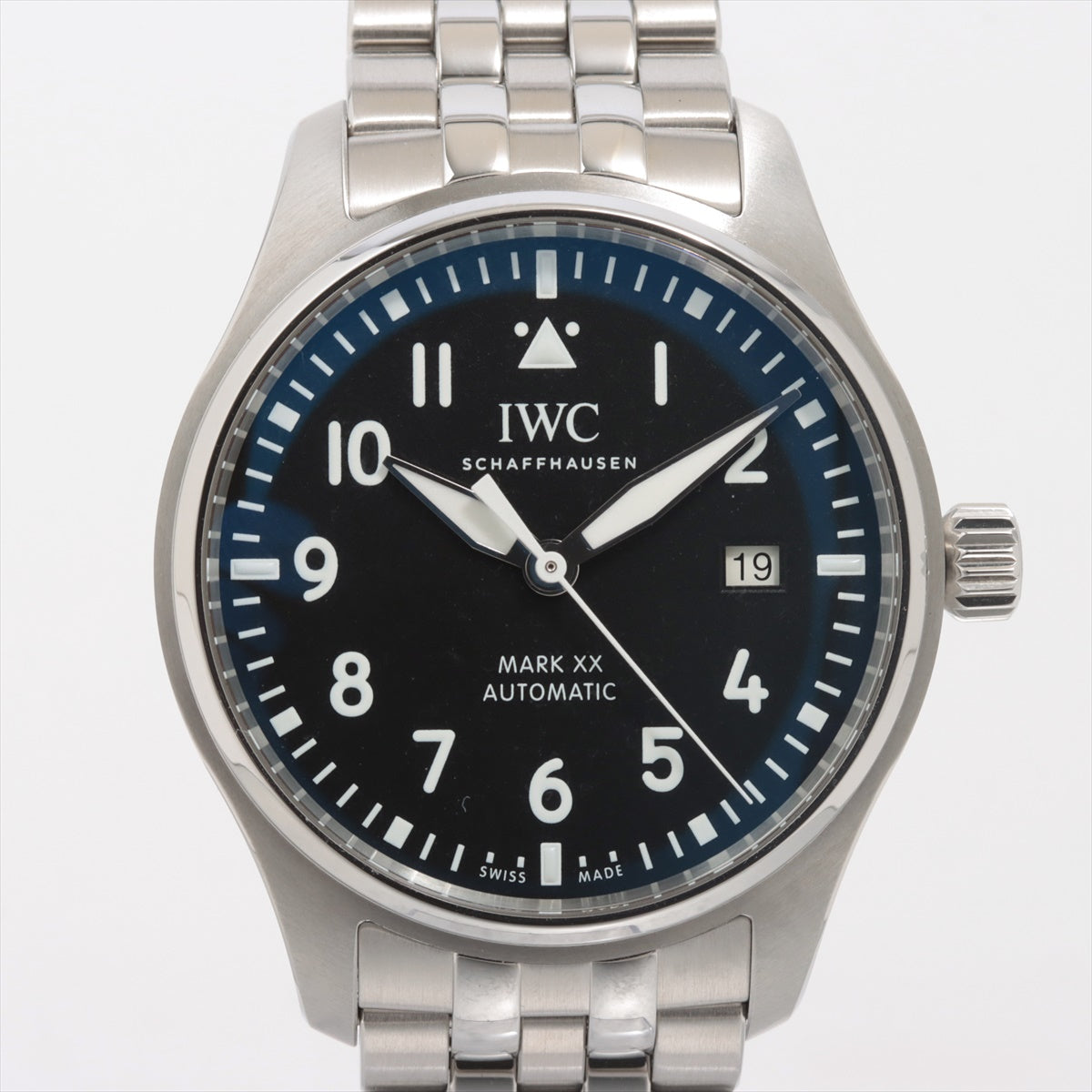 IWC パイロットウォッチ マーク XX IW328202 SS AT 黒文字盤