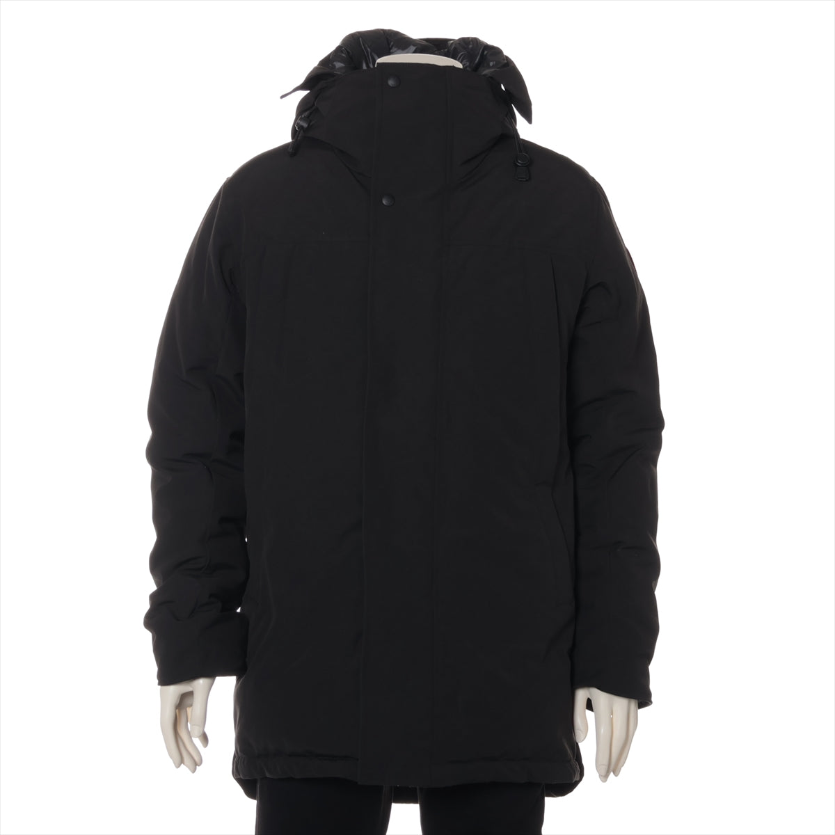 カナダグース SANFORD PARKA コットン×ポリエステル ダウンジャケット S/P メンズ ブラック  3400M サザビー 毛羽立ち有