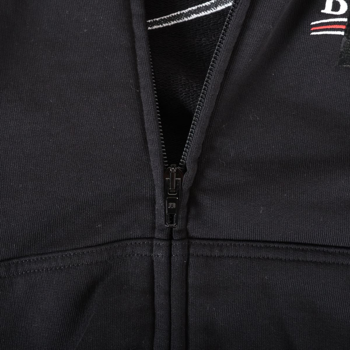 バレンシアガ 22AW 素材不明 パーカー 1 メンズ ブラック 品質タグ無し GAFFER HOODIE