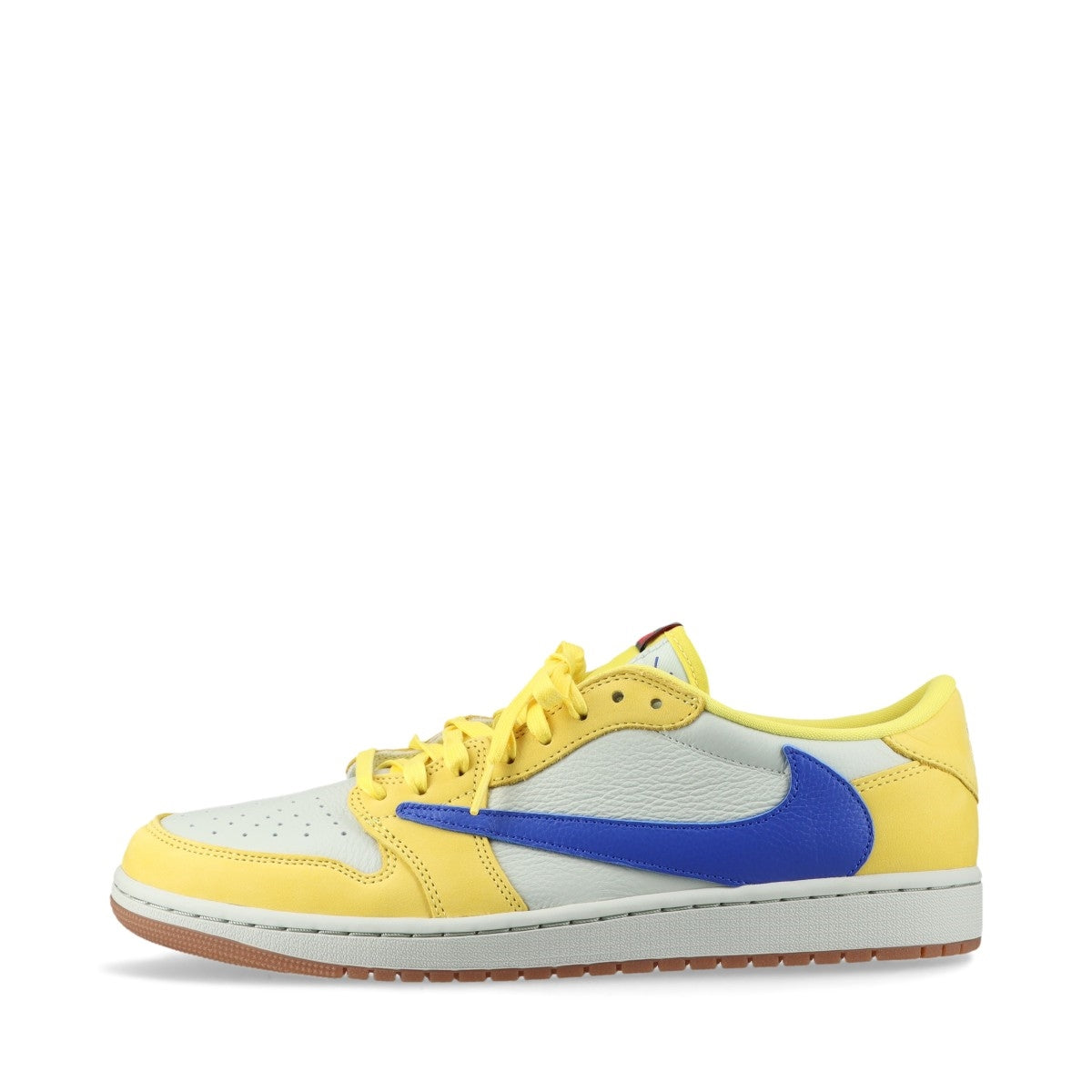 ナイキ×トラヴィススコット AIR JORDAN 1 LOW OG SP レザー スニーカー 29cm メンズ マルチカラー DZ4137-700 替えヒモ有