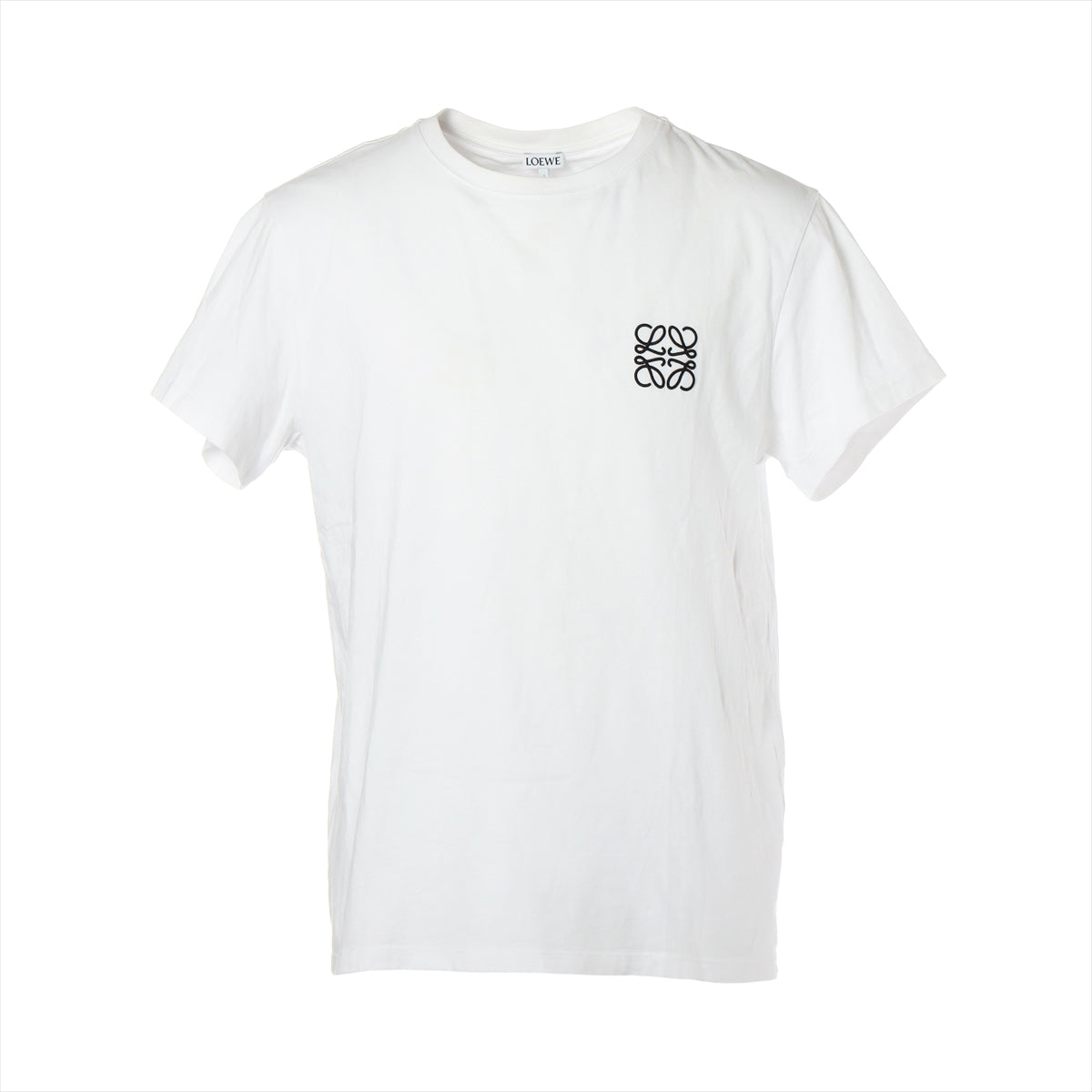 ロエベ アナグラム コットン Tシャツ M メンズ ホワイト H6109230CR