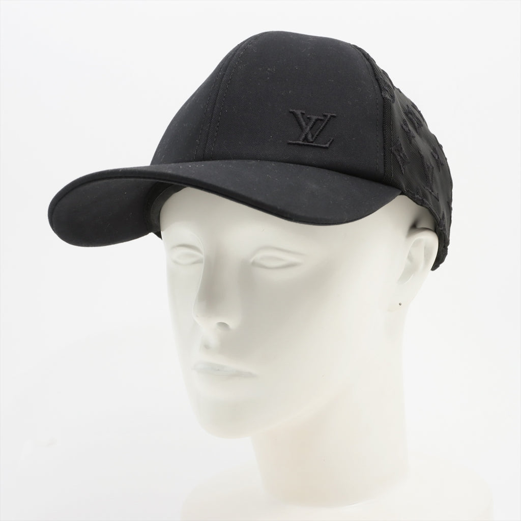Shop Louis Vuitton Monogram mesh baseball cap (M77115, M77114) by