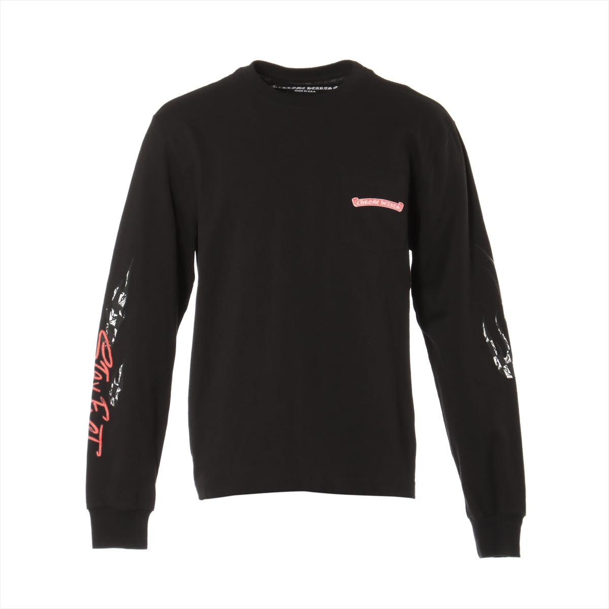 クロムハーツ マッティボーイ ロングTシャツ コットン サイズM ブラック PPO STAY FAST RACE  TEAM｜ap049099｜中古ブランド品・ブランド古着通販｜ALLU（アリュー）