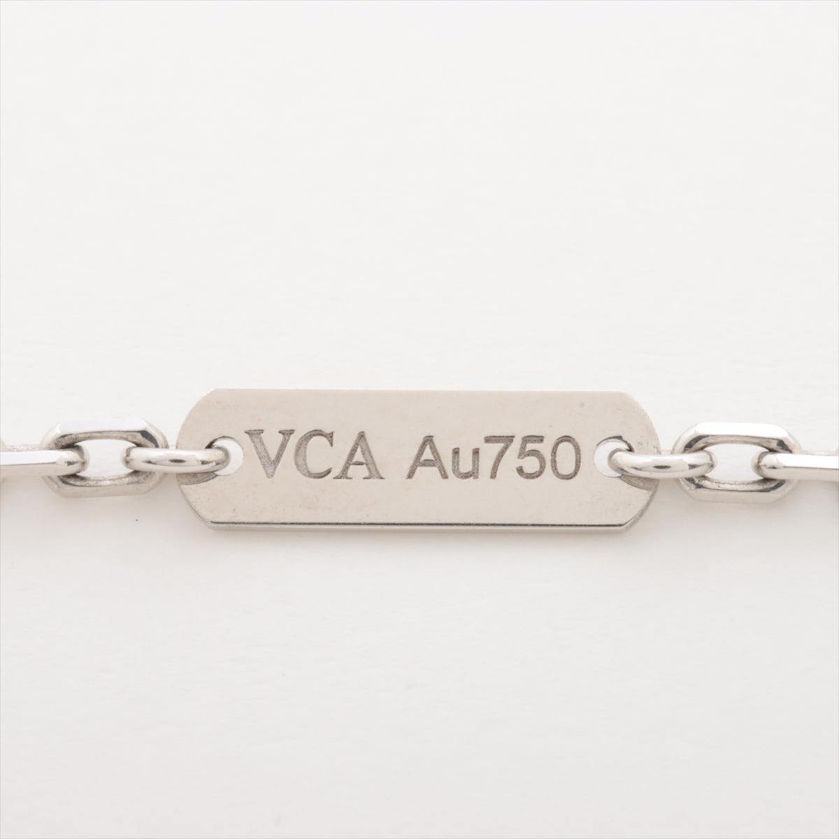 ヴァンクリーフ&アーペル マジックアルハンブラ ロング ダイヤ ネックレス 750(WG) 18.8g VCARO49O00