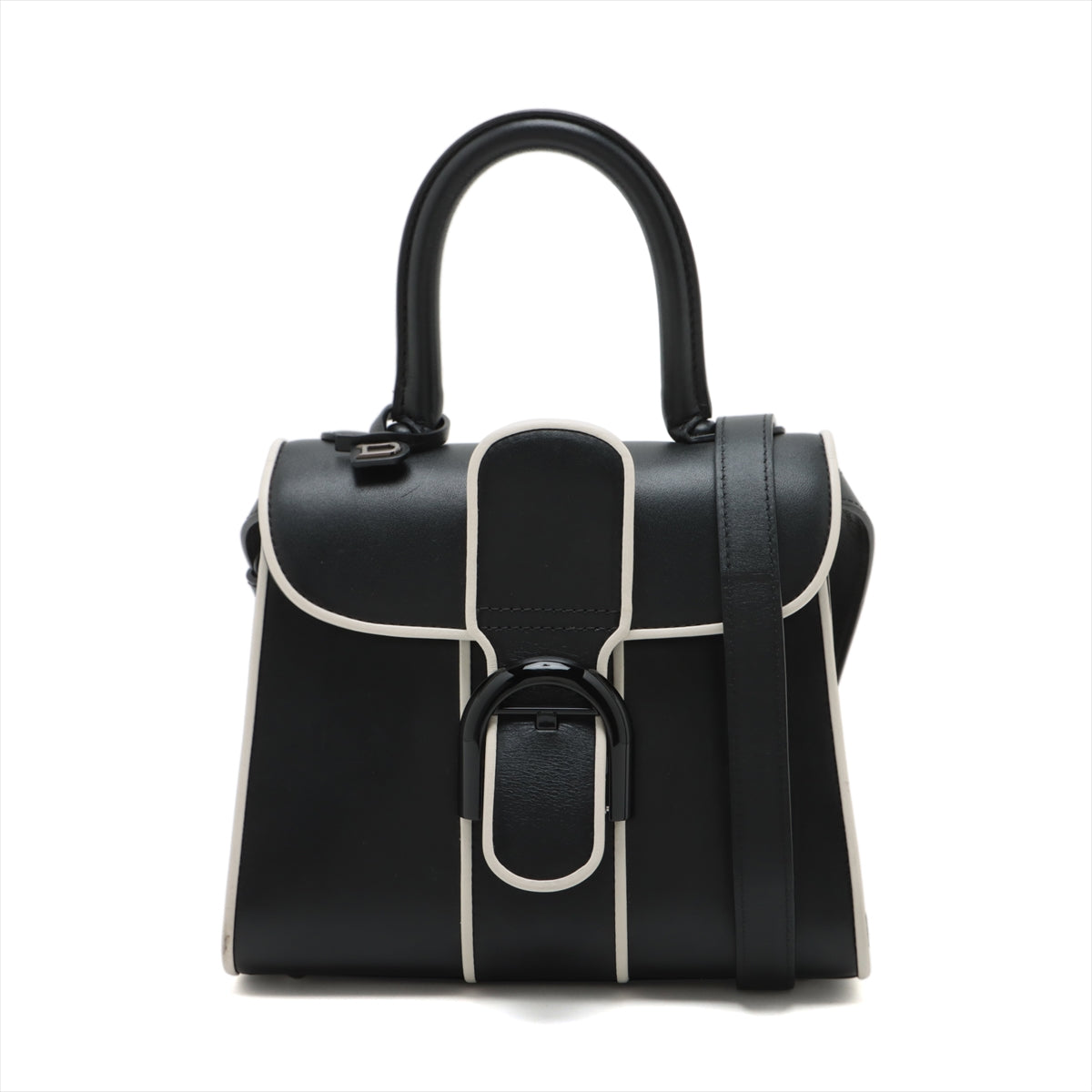 DELVAUX ブリヨンMini ハンドバック 2WAY レザー - バッグ