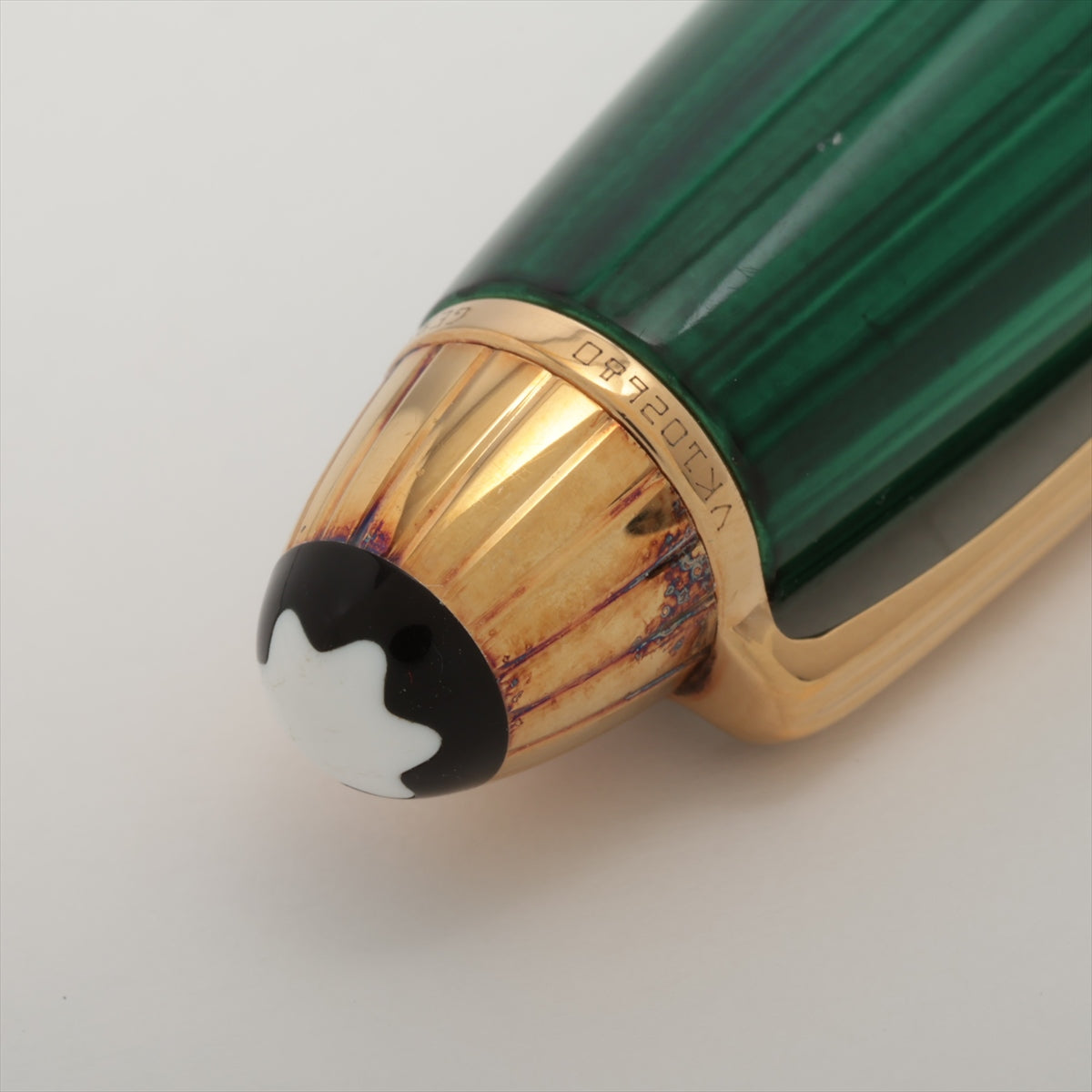 モンブラン マイスターシュテュック ソリテール ボールペン 925×レジン グリーン×ゴールド ニコライ1世
