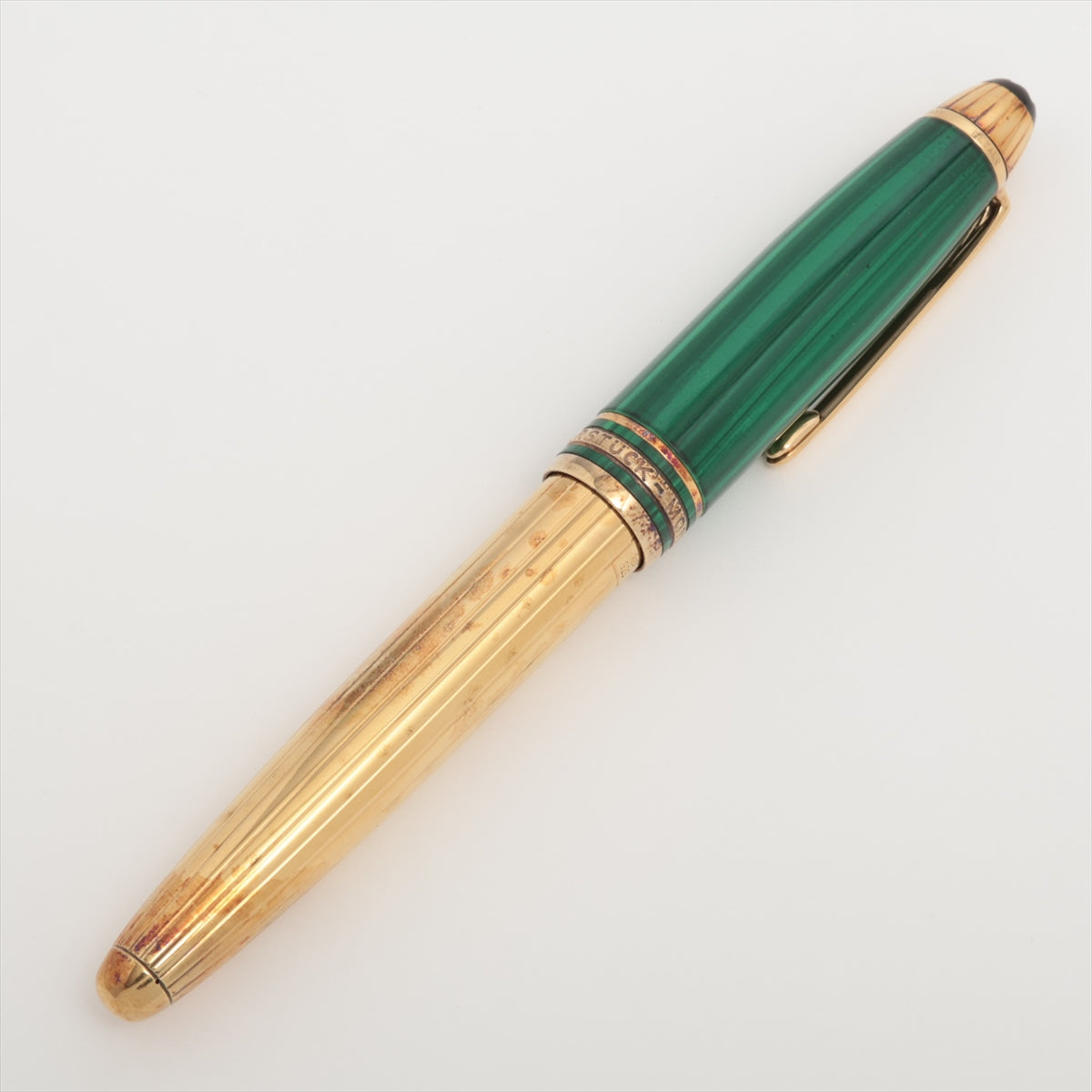 モンブラン マイスターシュテュック ソリテール ボールペン 925×レジン グリーン×ゴールド ニコライ1世