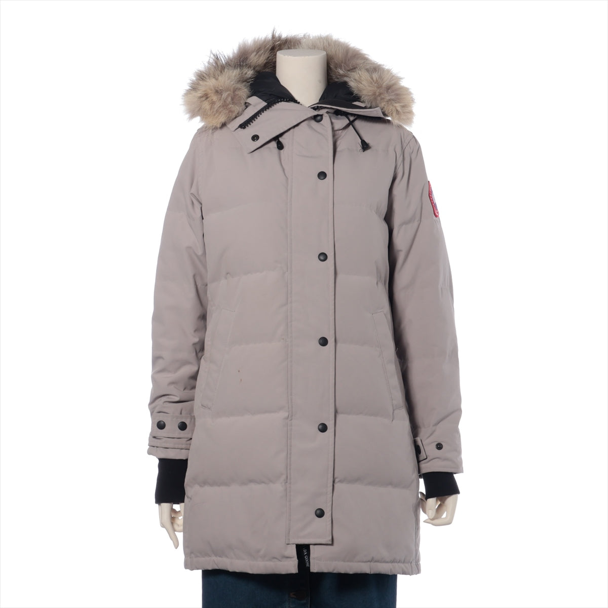 カナダグース SHELBURNE PARKA コットン×ポリエステル ダウンコート FUSION S/P レディース ベージュ  3802LA サザビー