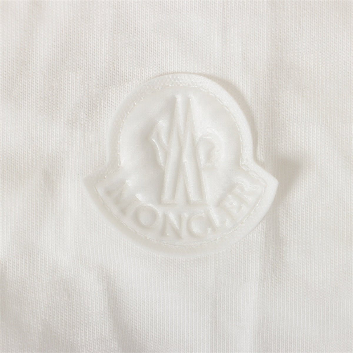 モンクレール 22年 コットン Tシャツ XS メンズ ホワイト