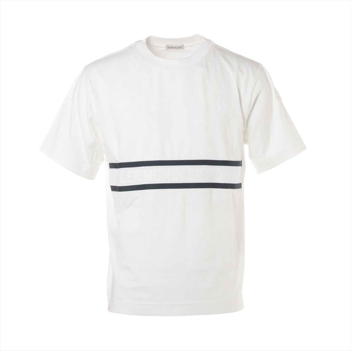 モンクレール 22年 コットン Tシャツ XS メンズ ホワイト