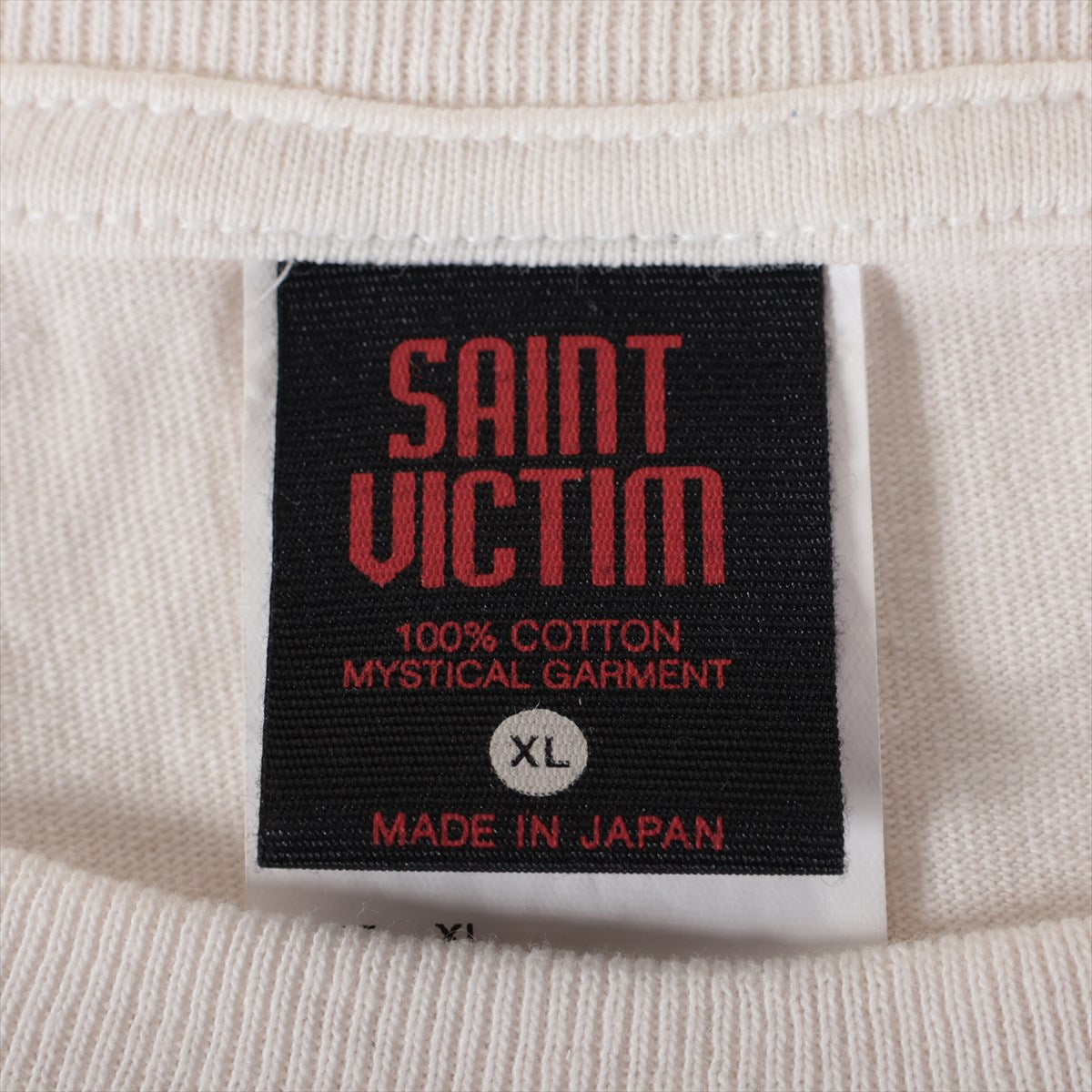 セントマイケル コットン Tシャツ XL メンズ ホワイト  SM-YS1-0000-C32 攻殻機動隊