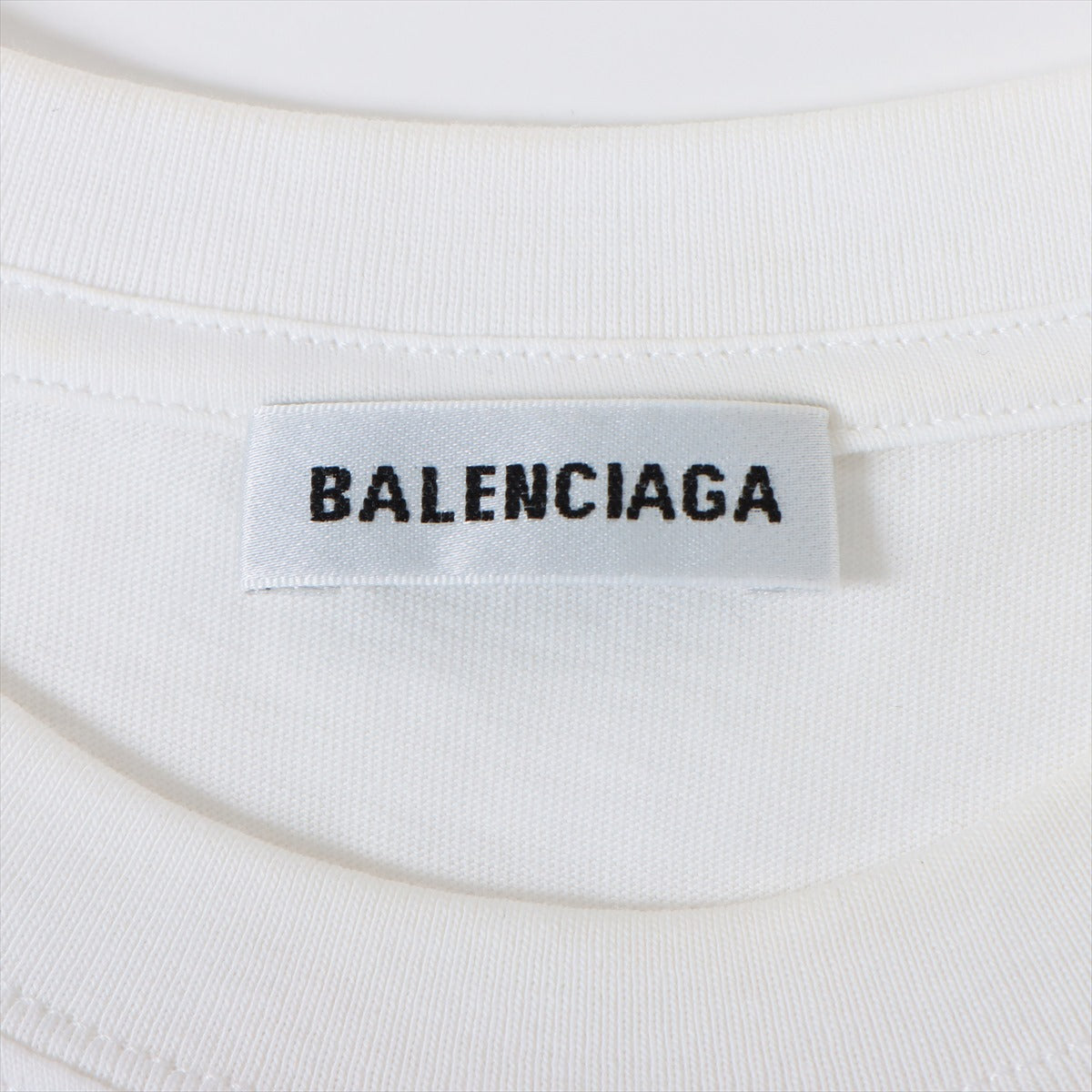 バレンシアガ 18年 コットン Tシャツ XS レディース ホワイト  504156