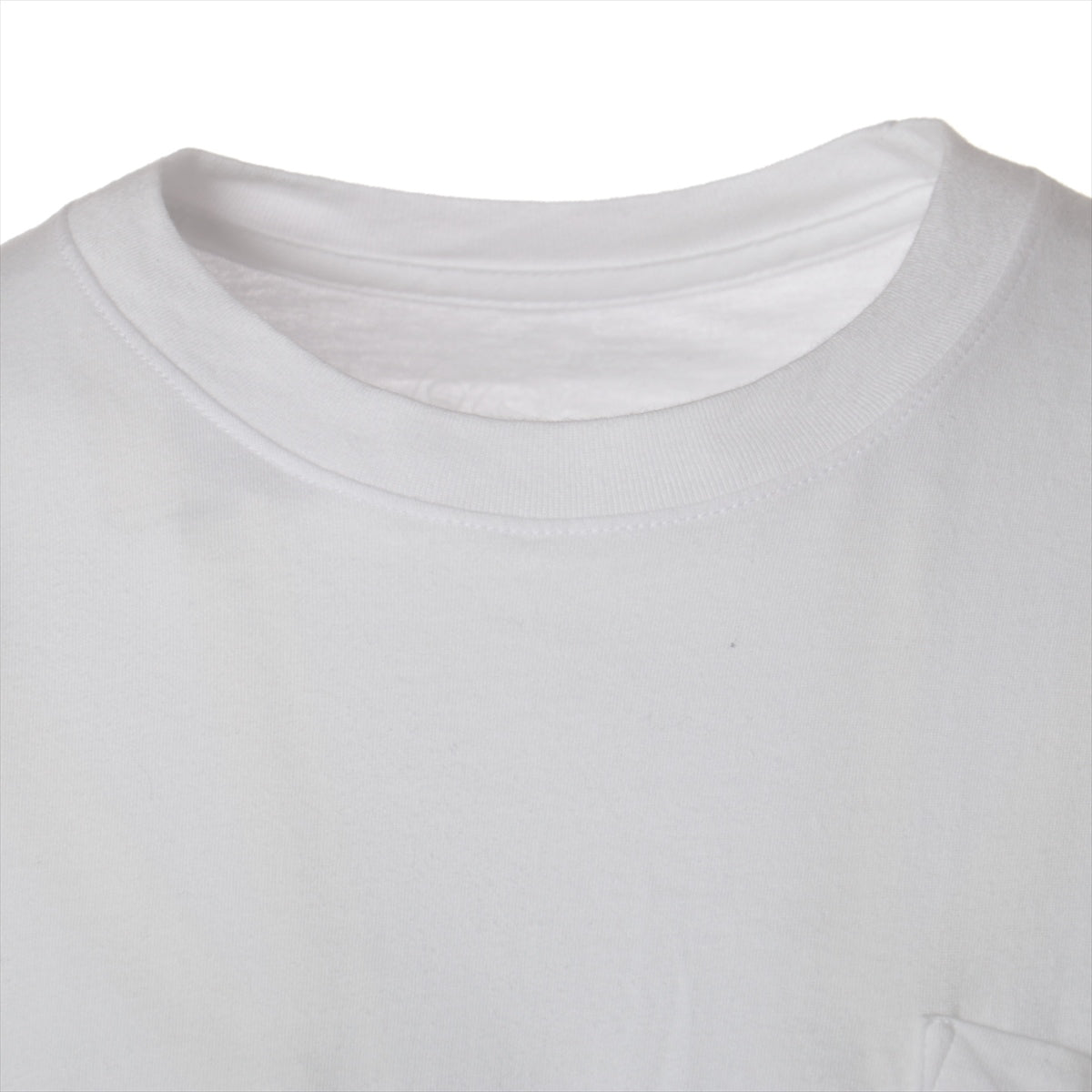 クロムハーツ ロングTシャツ コットン L ホワイト グラデーションサークルロゴ