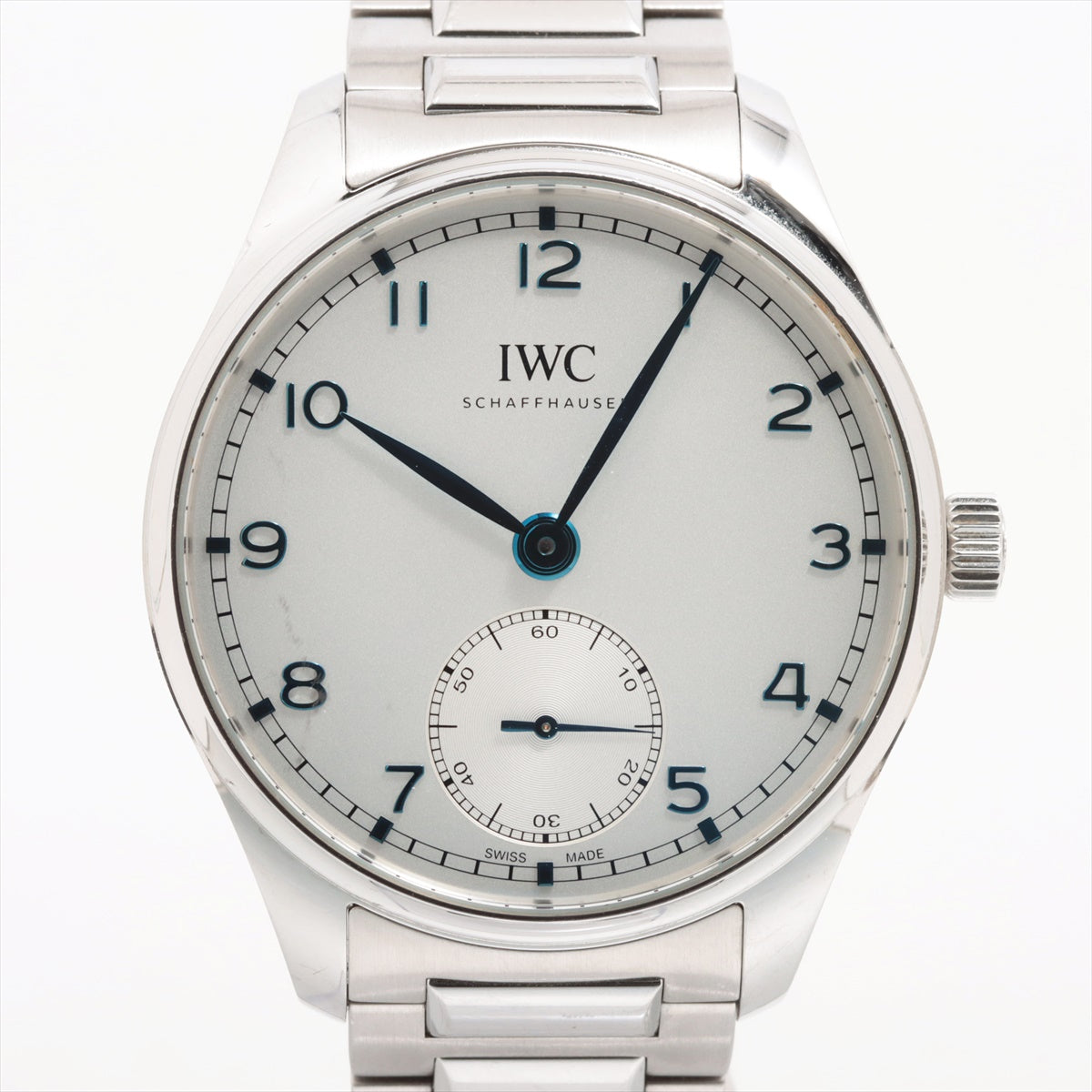 IWC ポルトギーゼ IW358312 SS AT シルバー文字盤