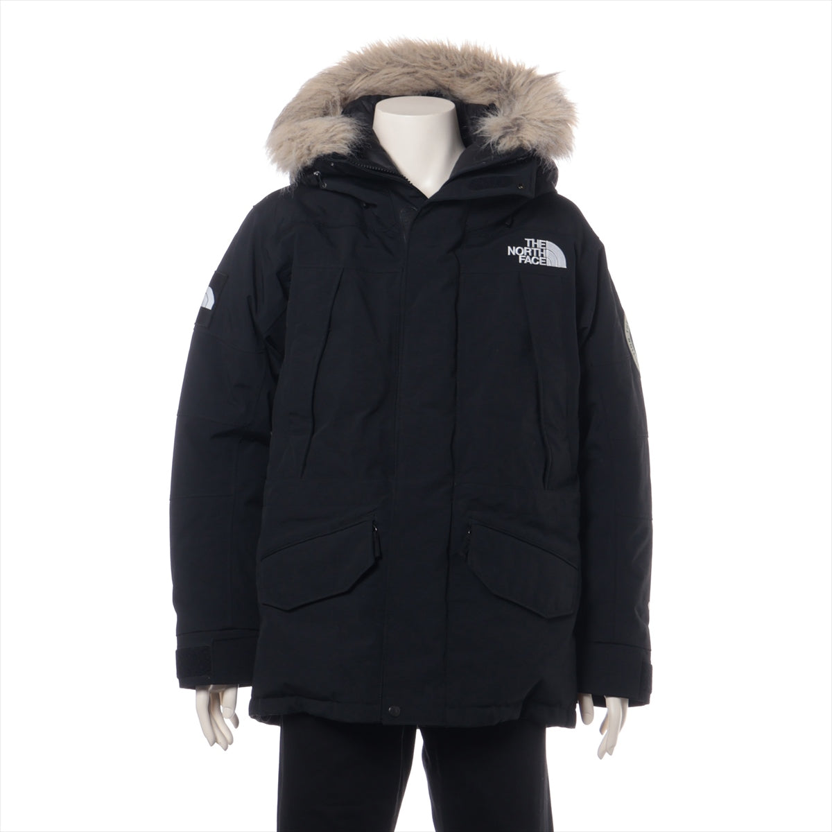 ノースフェイス ナイロン ダウンジャケット M メンズ ブラック  ND92238 ANTARCTICA PARKA GORE-TEX