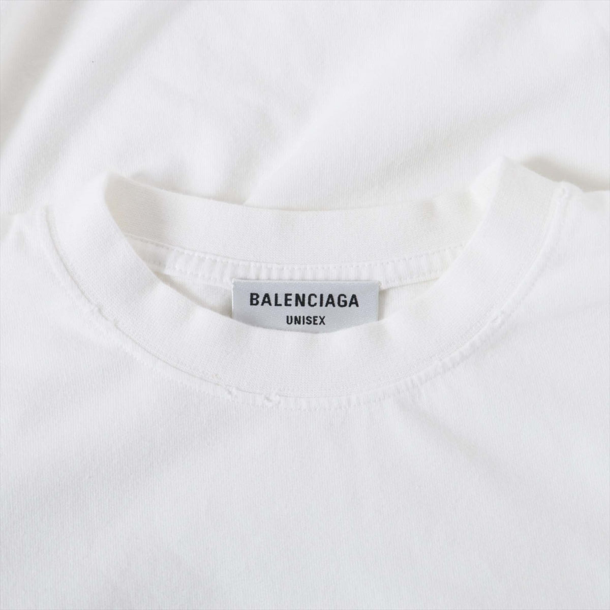 バレンシアガ 22年 コットン Tシャツ XS ユニセックス ホワイト 612965